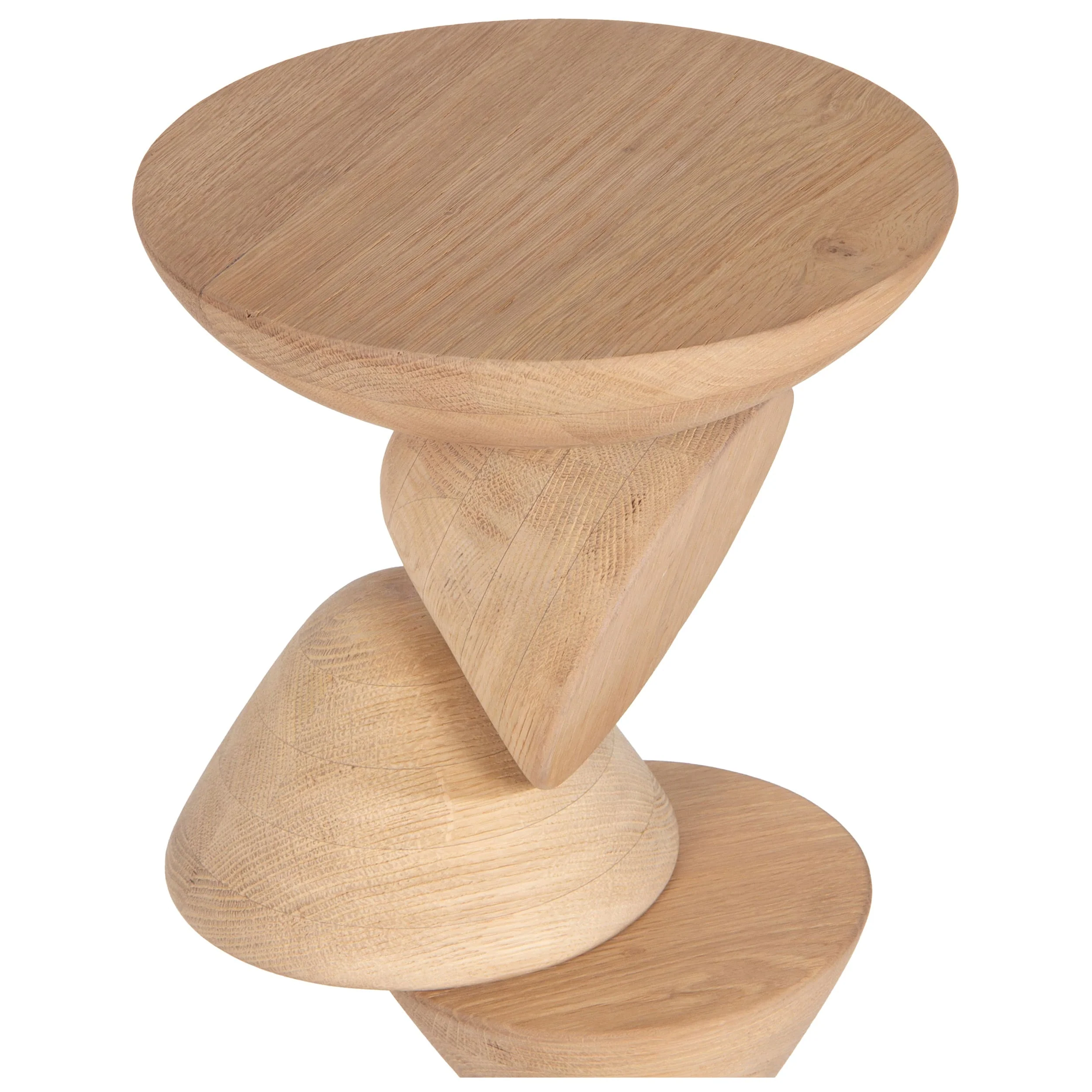 Mound Drink Table, Natural - Image 5