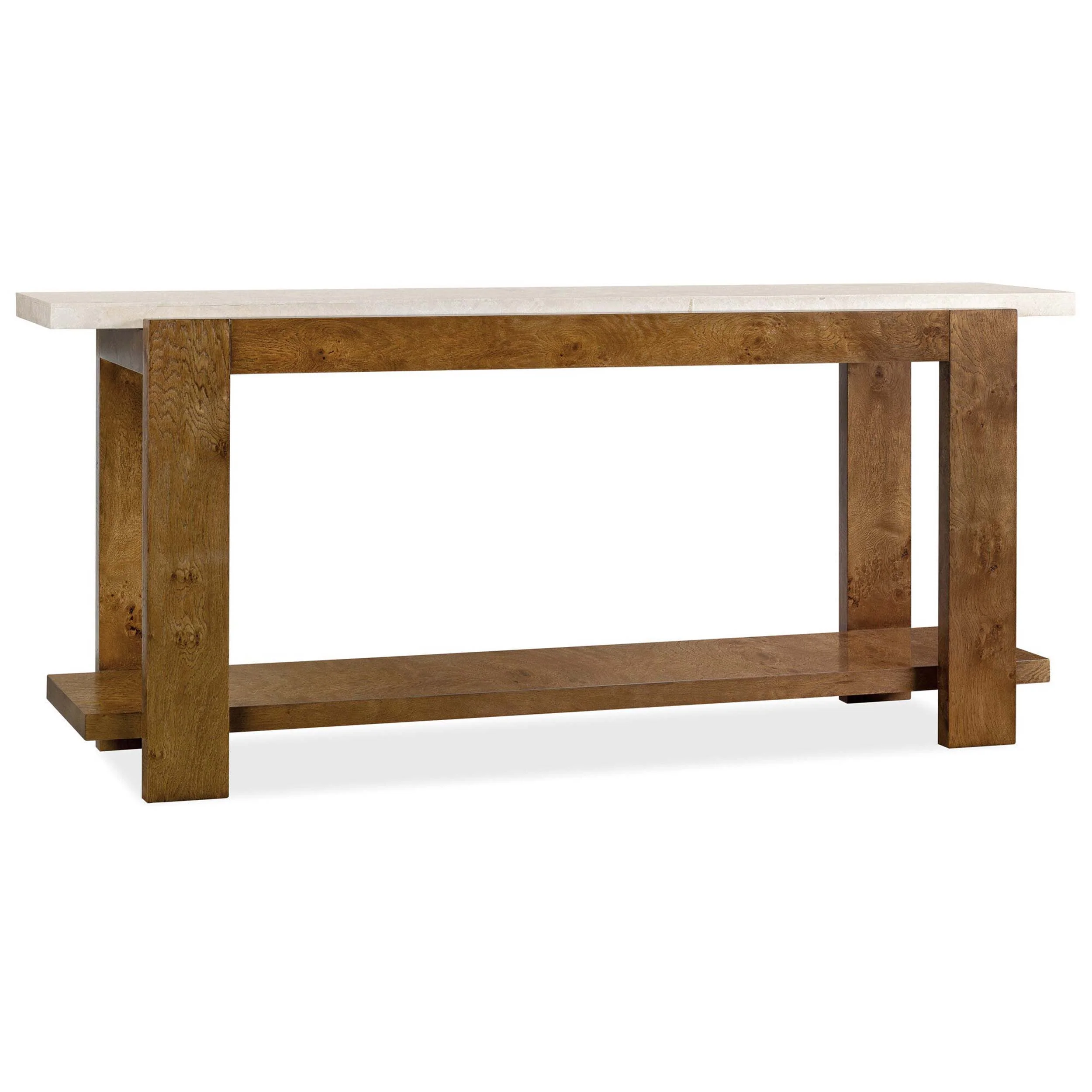 Mulholland Console Table, Warm Oak
