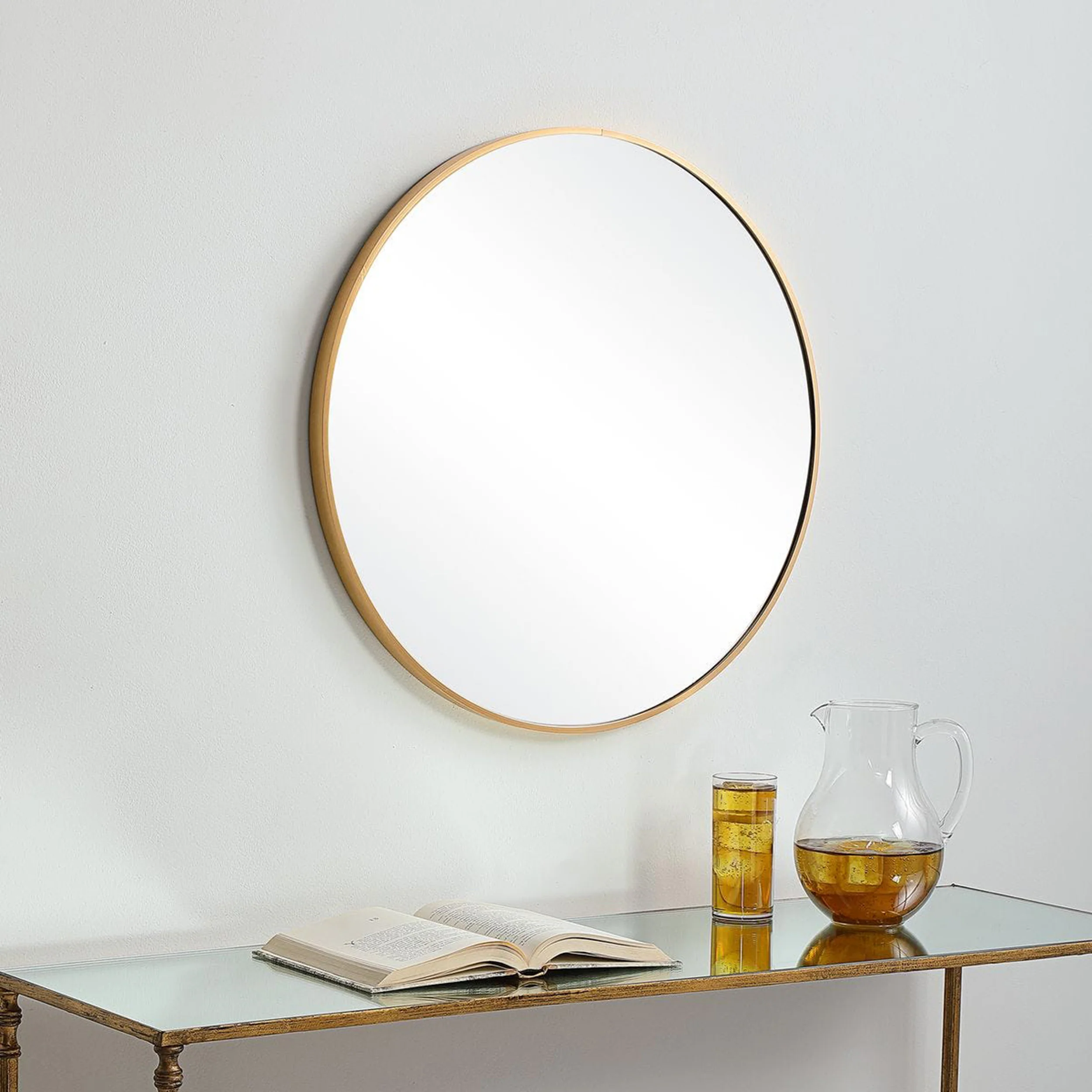Murphy Mirror, Gold - Image 4