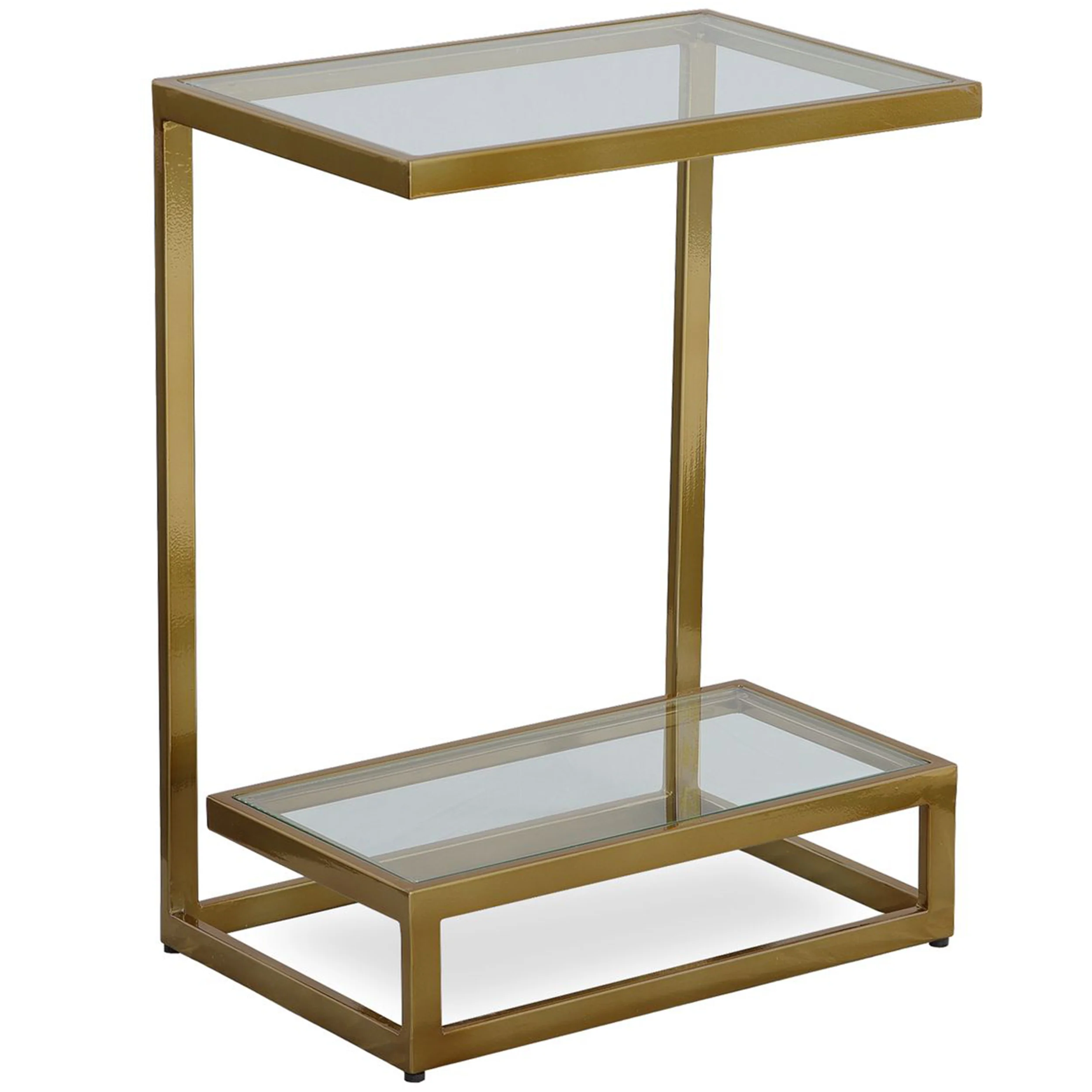 Musing Accent Table, Brushed Brass