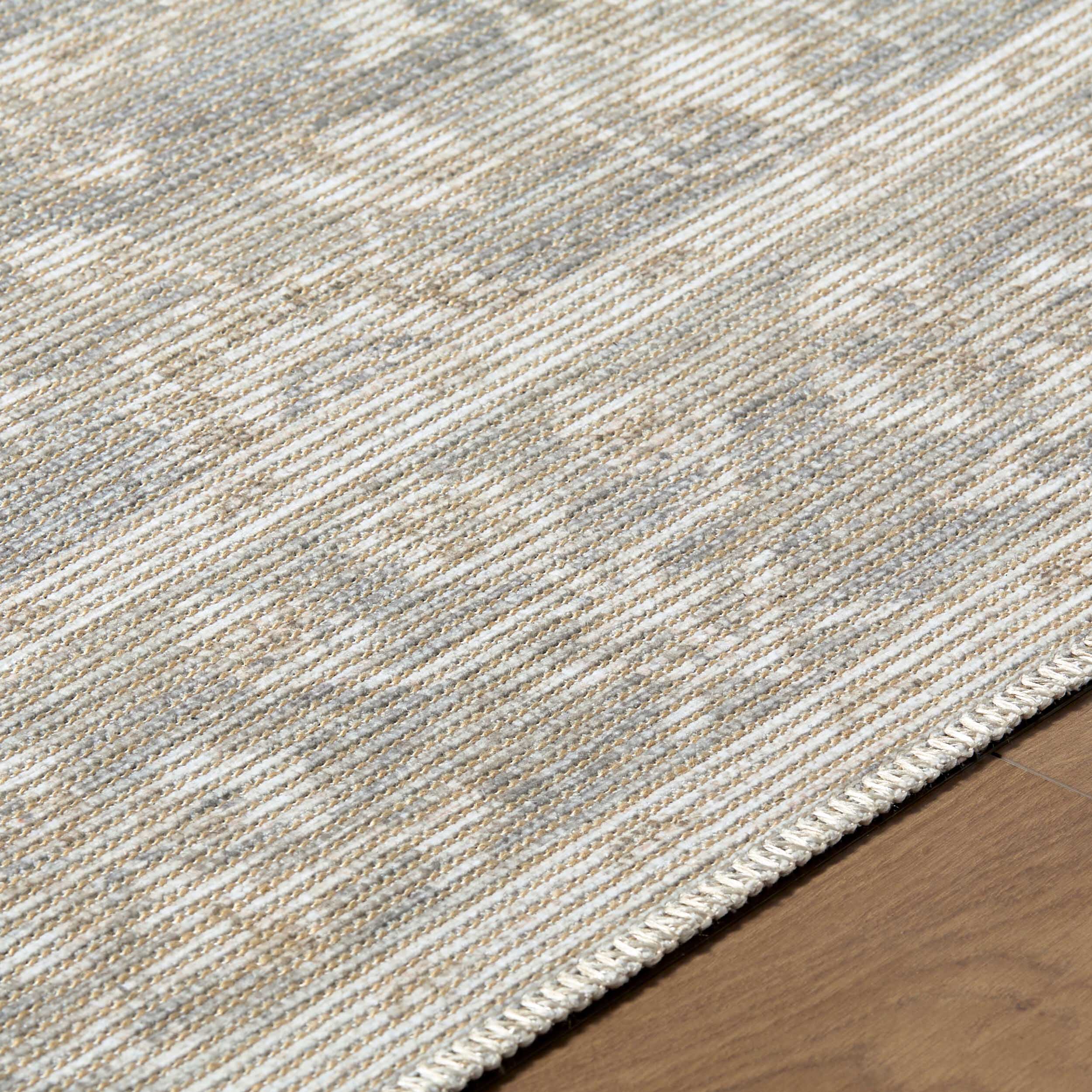 Nabela Noor Home x Livabliss Rug Asha NBAS-2301, Oatmeal/Brown - Image 4