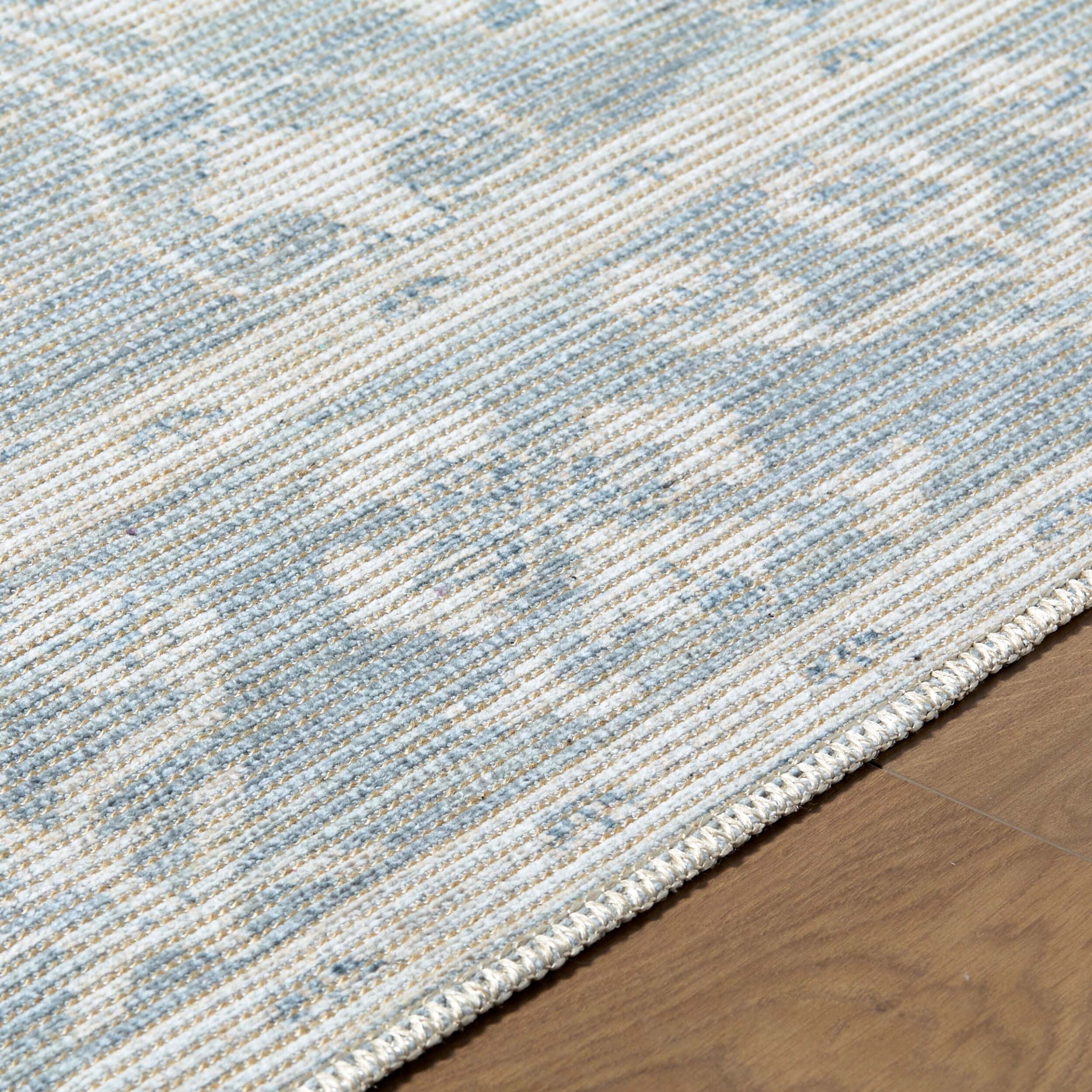 Nabela Noor Home x Livabliss Rug Asha NBAS-2302, Sky Blue - Image 4