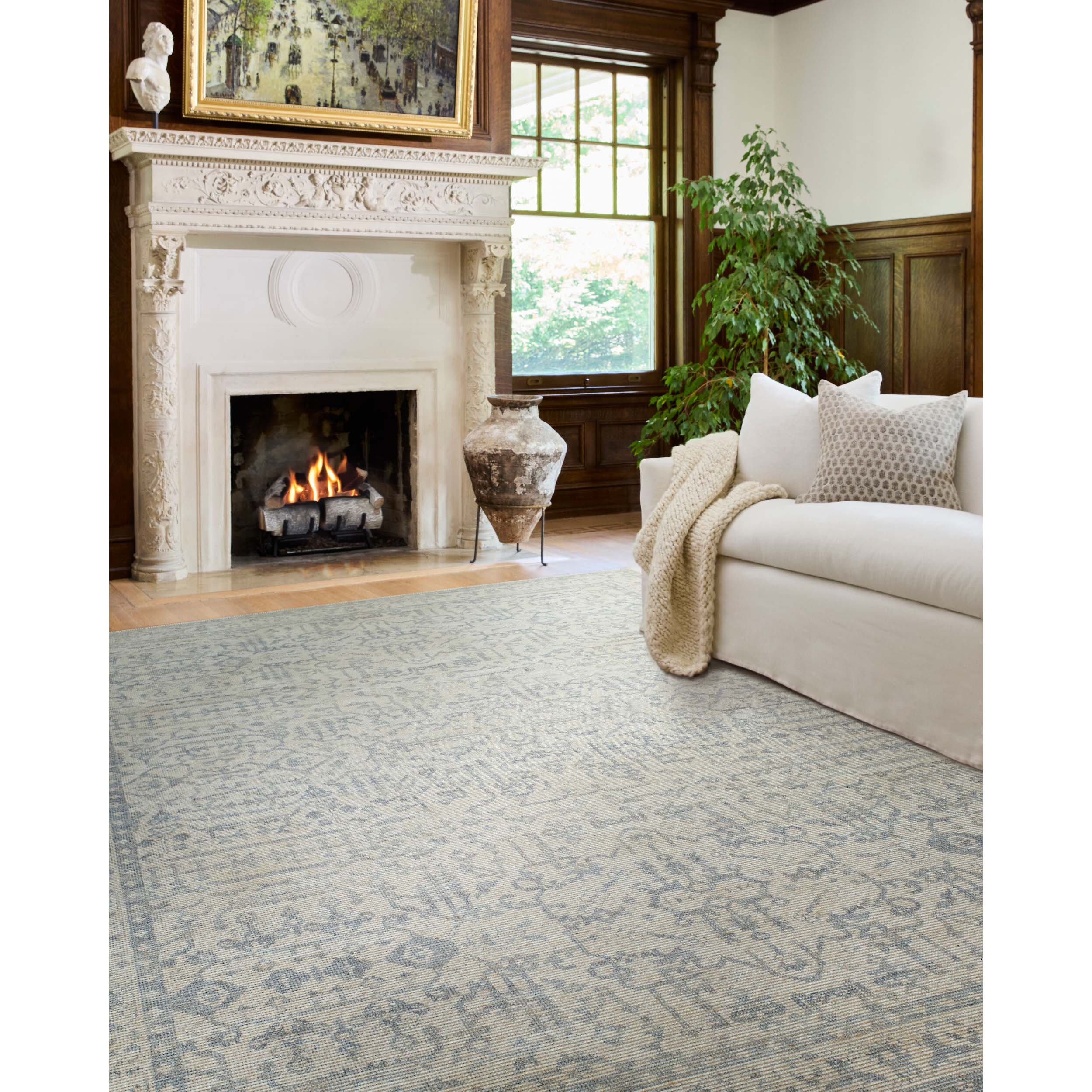 Nabela Noor Home x Livabliss Rug Athiyo NBAT-2304, Sky Blue Multi - Image 5