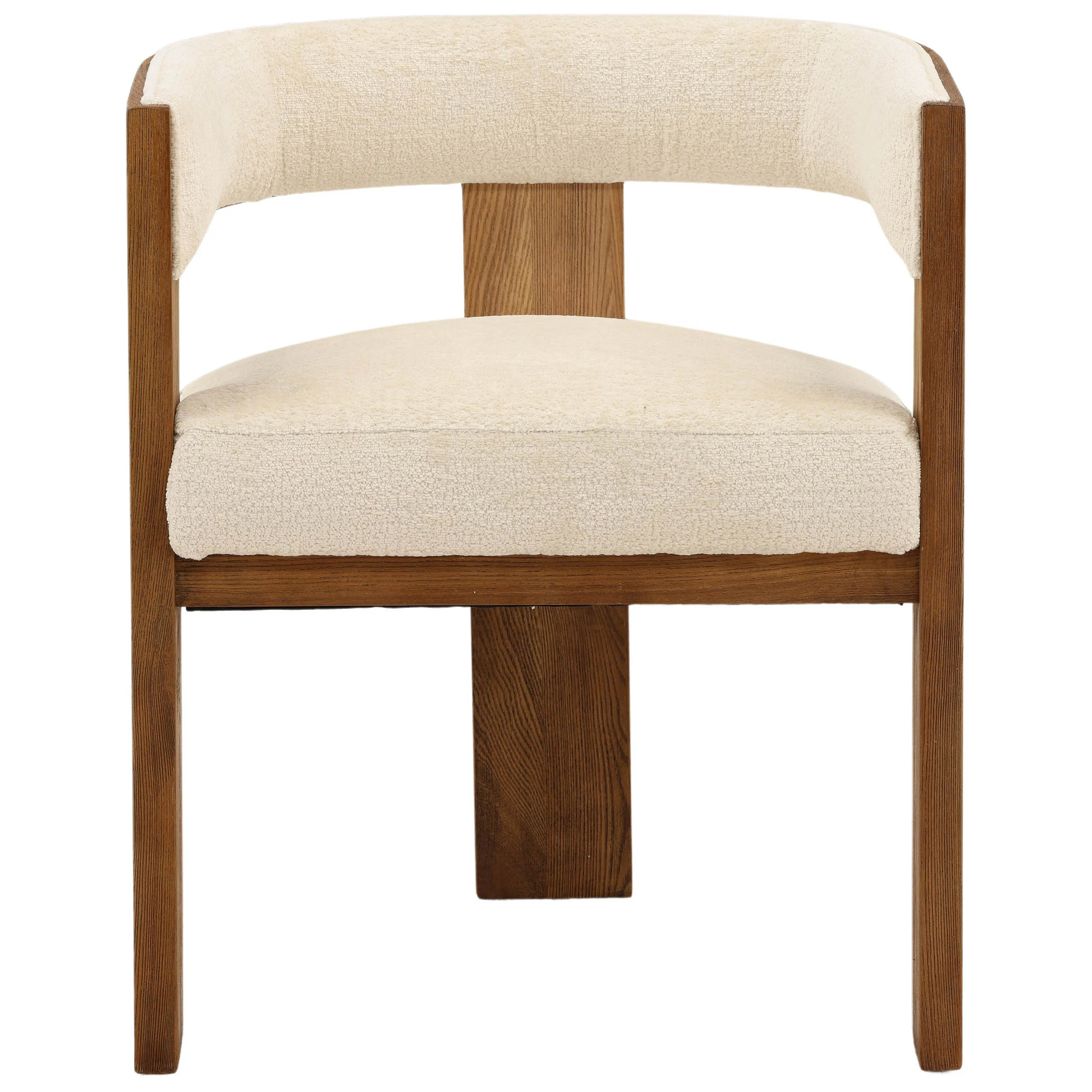 Nadia Dining Chair, Cream, Set of 2 - Image 2