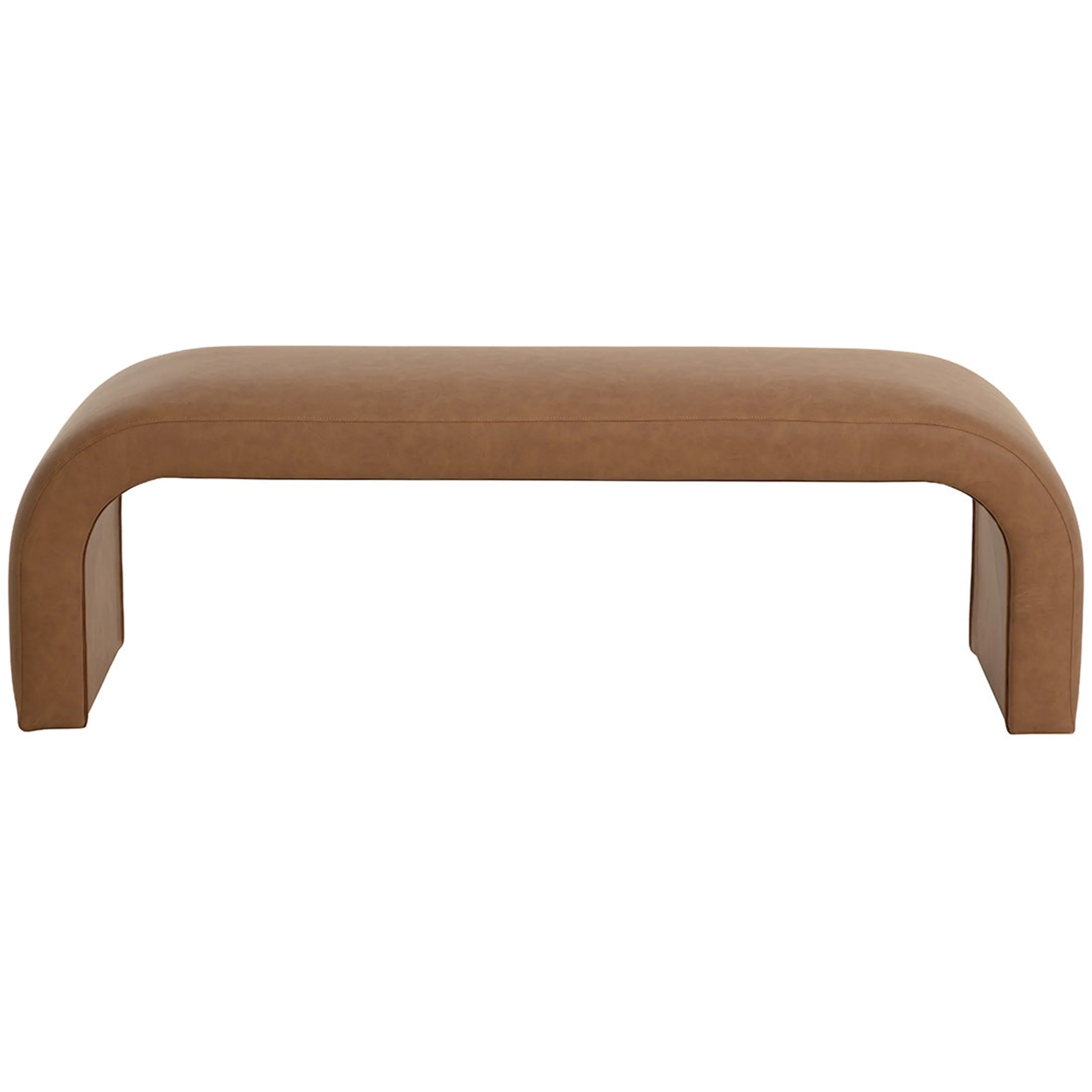 Nahara Bench, Milliken Cognac - Image 2