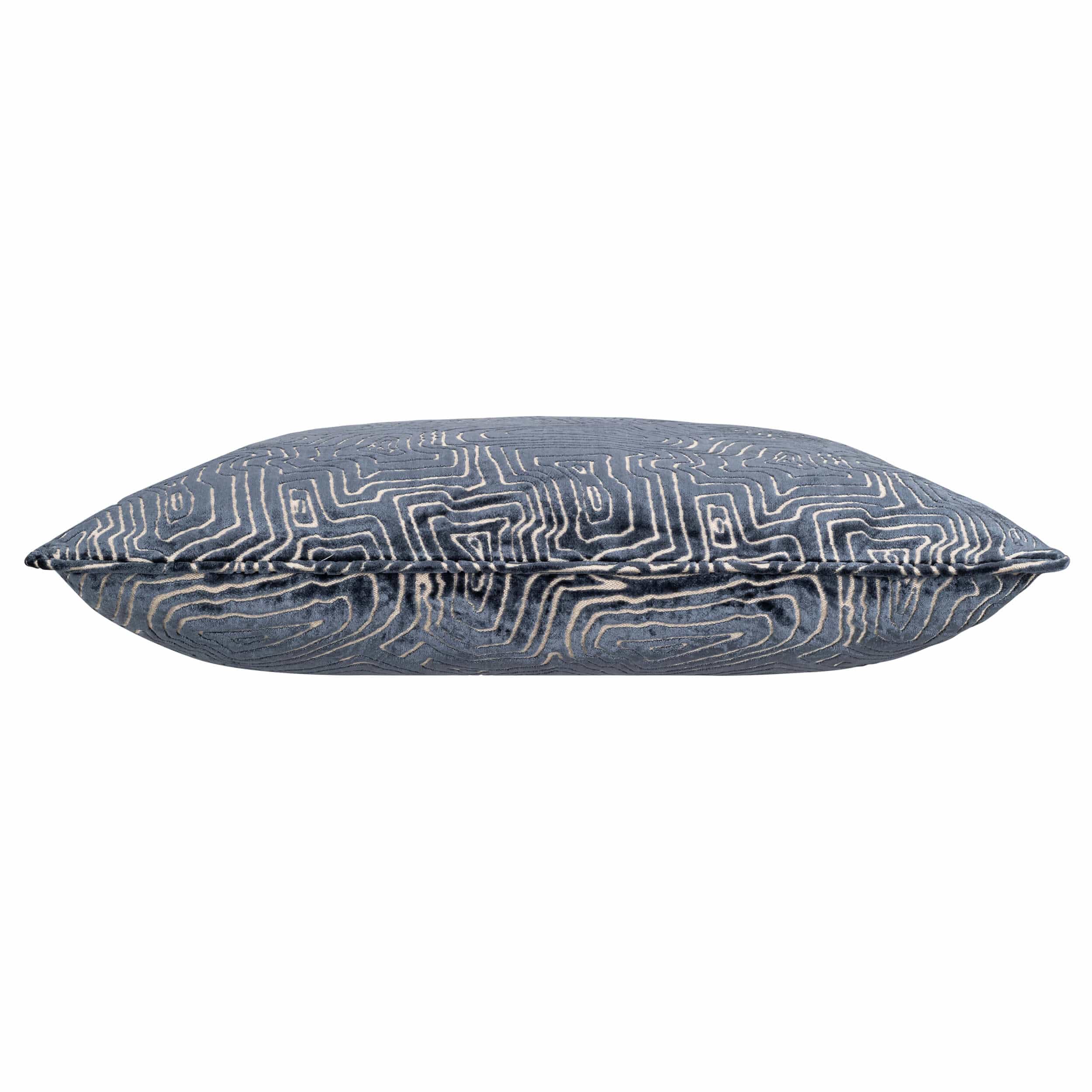 Nala Geometric Pillow, Charcoal - Image 2