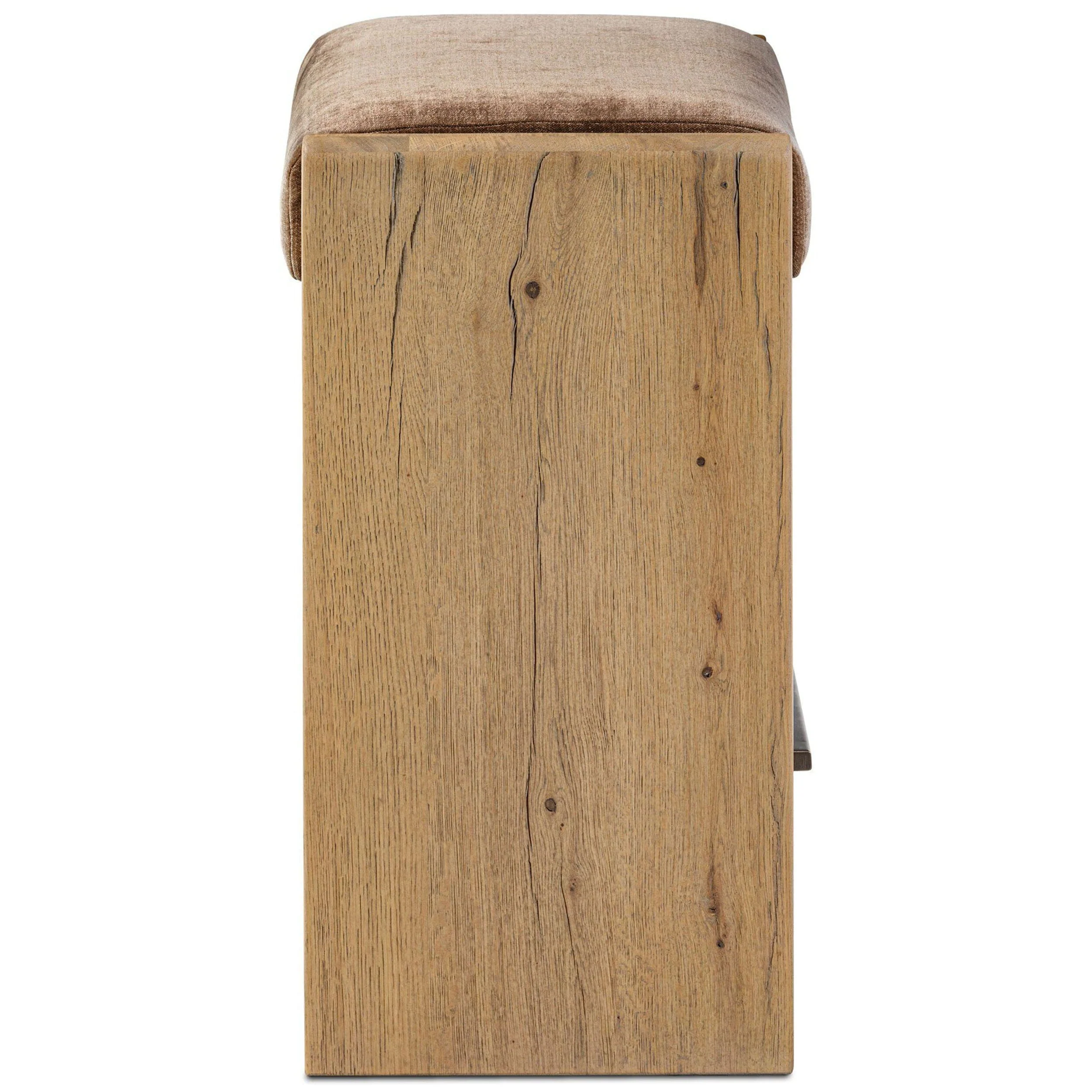 Nash Bar & Counter Stool, Altair Mushroom by Four hands - Image 3