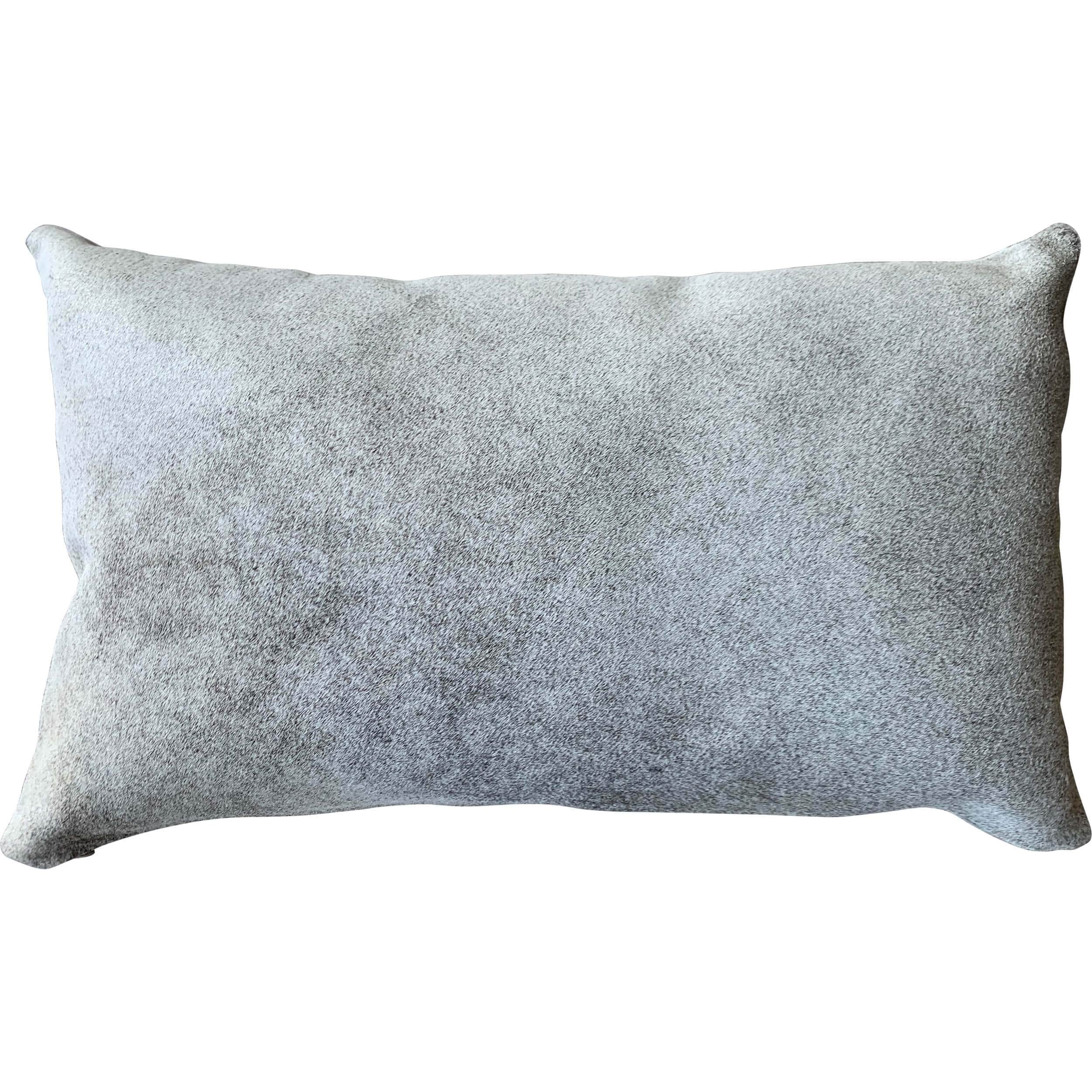Cowhide Lumbar Pillow, Natural