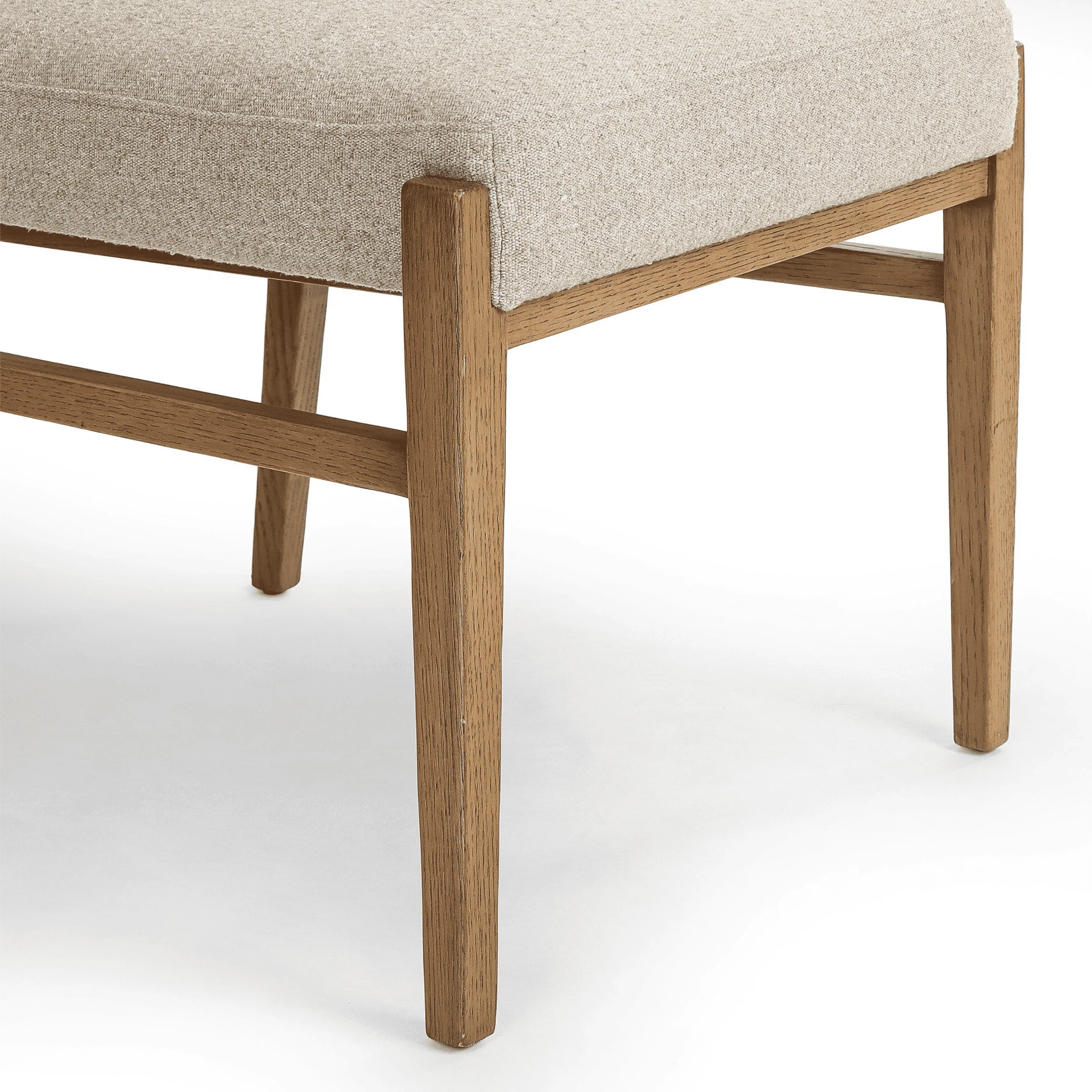 Navid Dining Chair, Weslie Flax, Set of 2 by Four Hands - Image 3