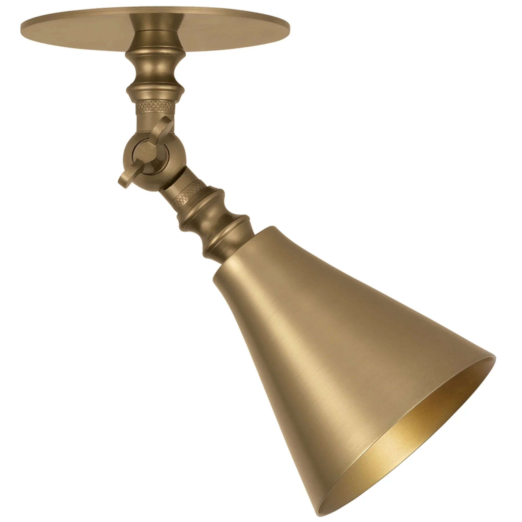 Necessity Wall Sconce, Patina Brass - Image 2