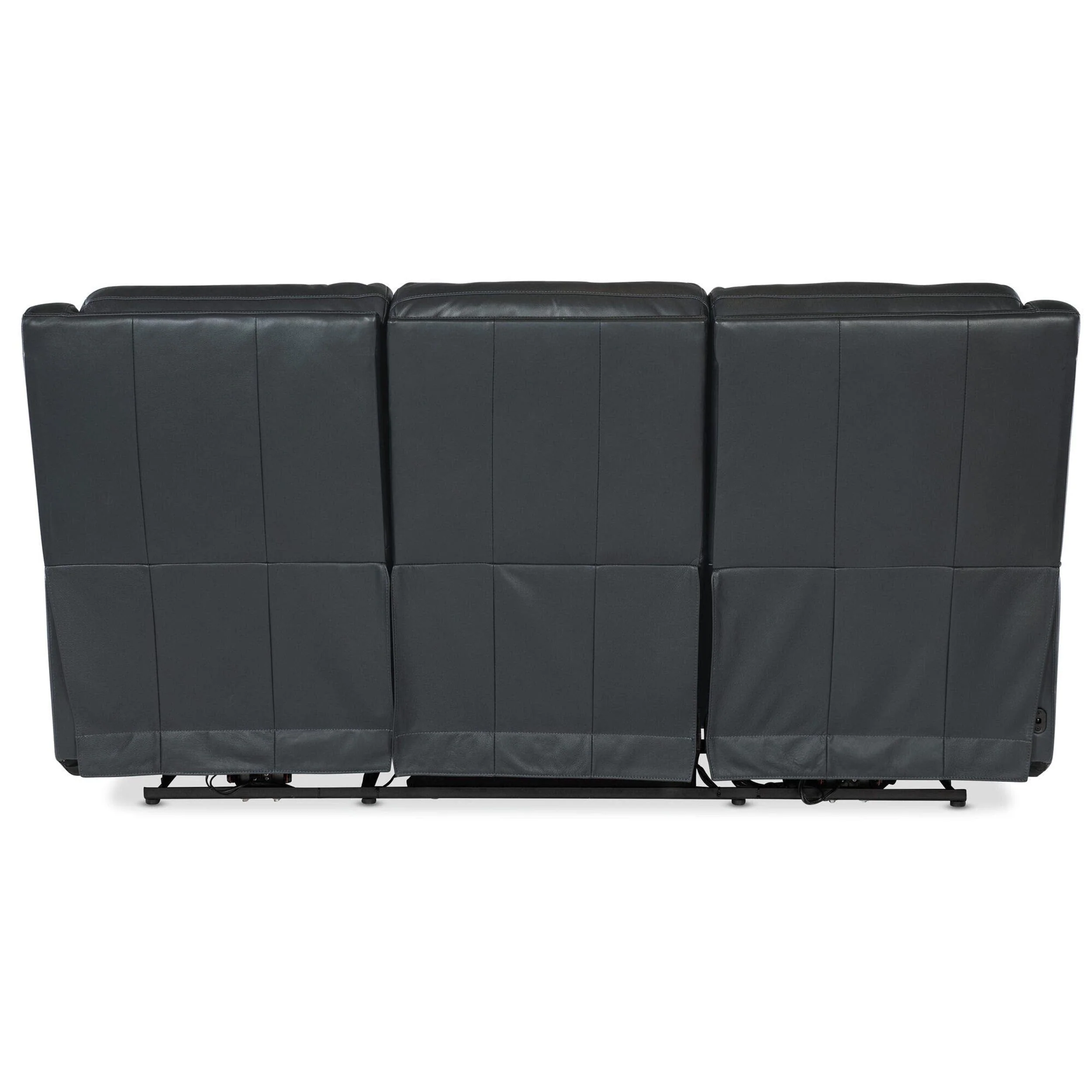 Nelson Leather Power Sofa, Salvo Denim - Image 4