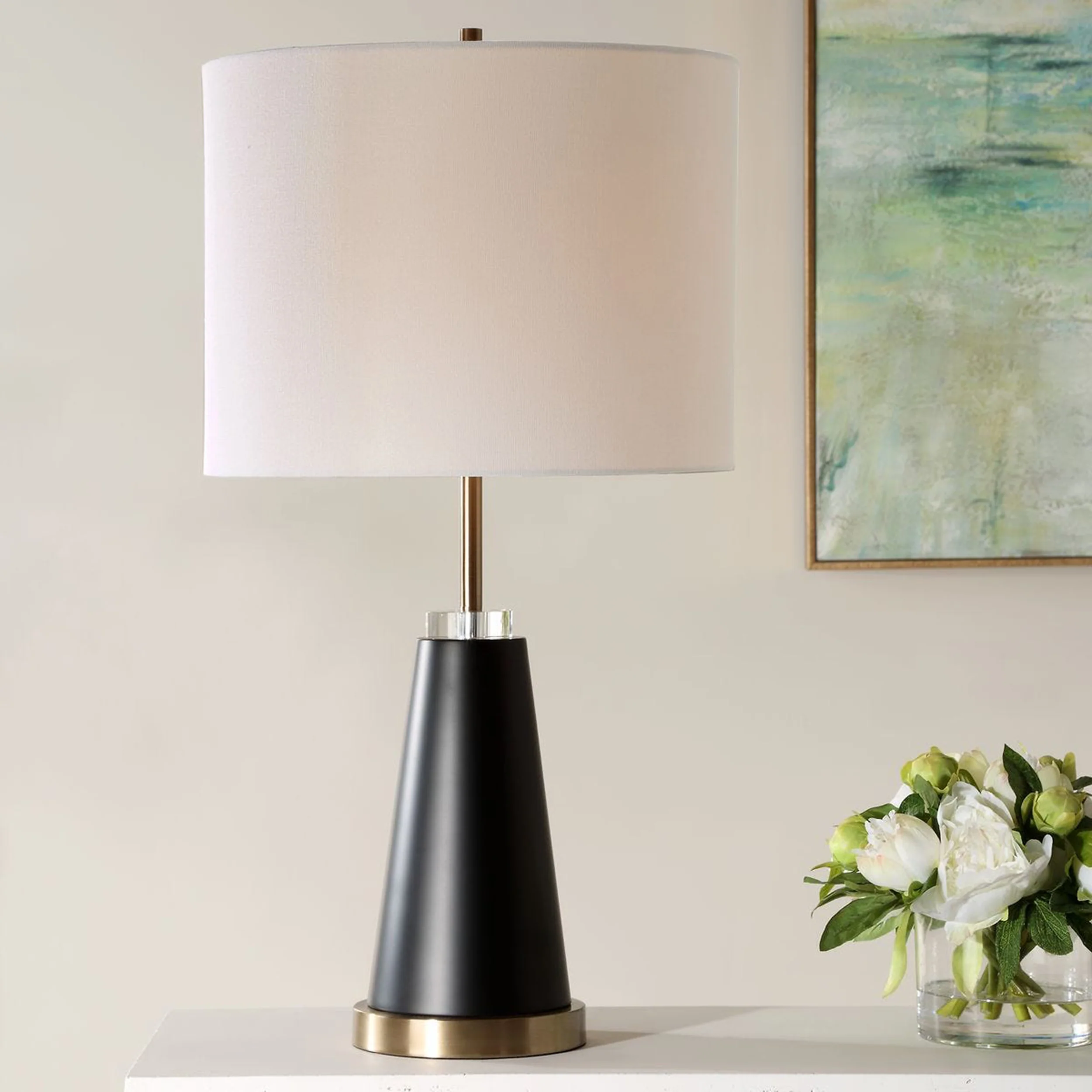 Nelson Table Lamp, Black - Image 6