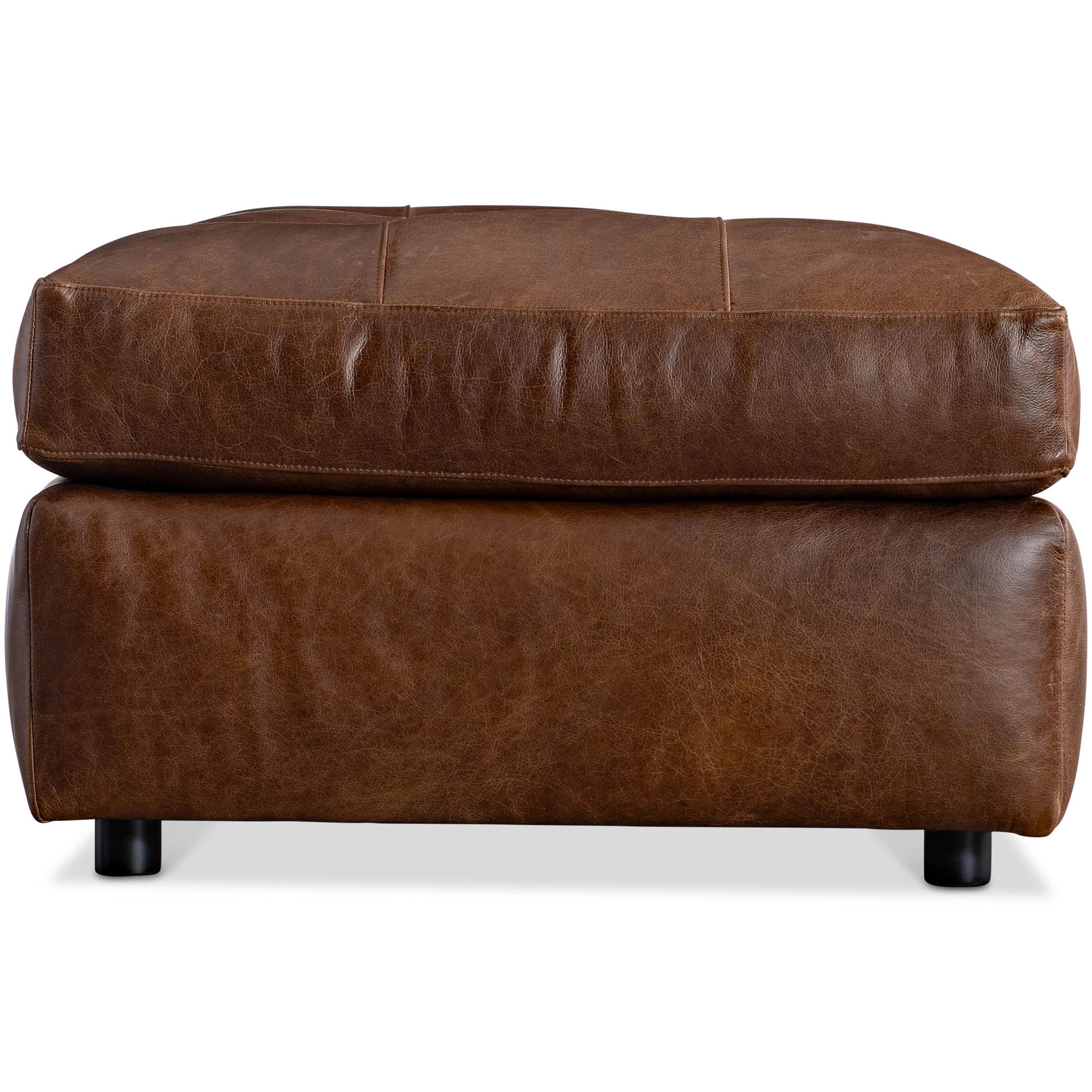 Nest Leather Ottoman, 296-222 - Image 3