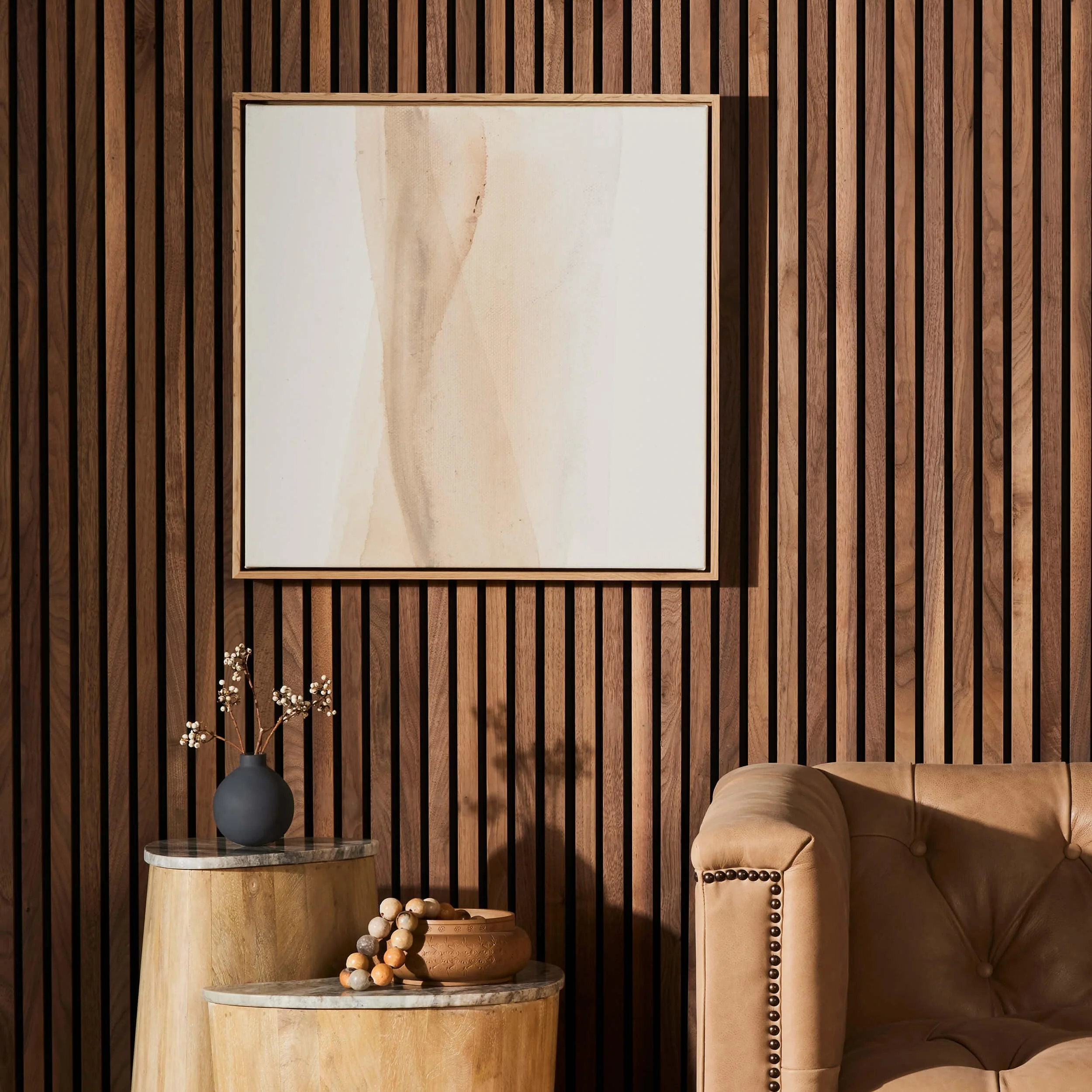 Neutral Wash Triptych by Jess Engle by Four Hands - Image 4