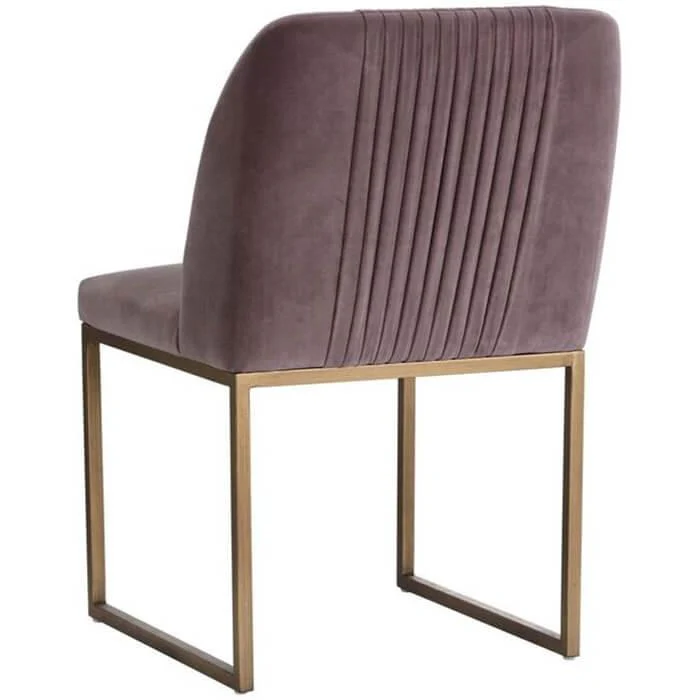 Nevin Dining Chair, Blush Purple, Set of 2 - Image 3