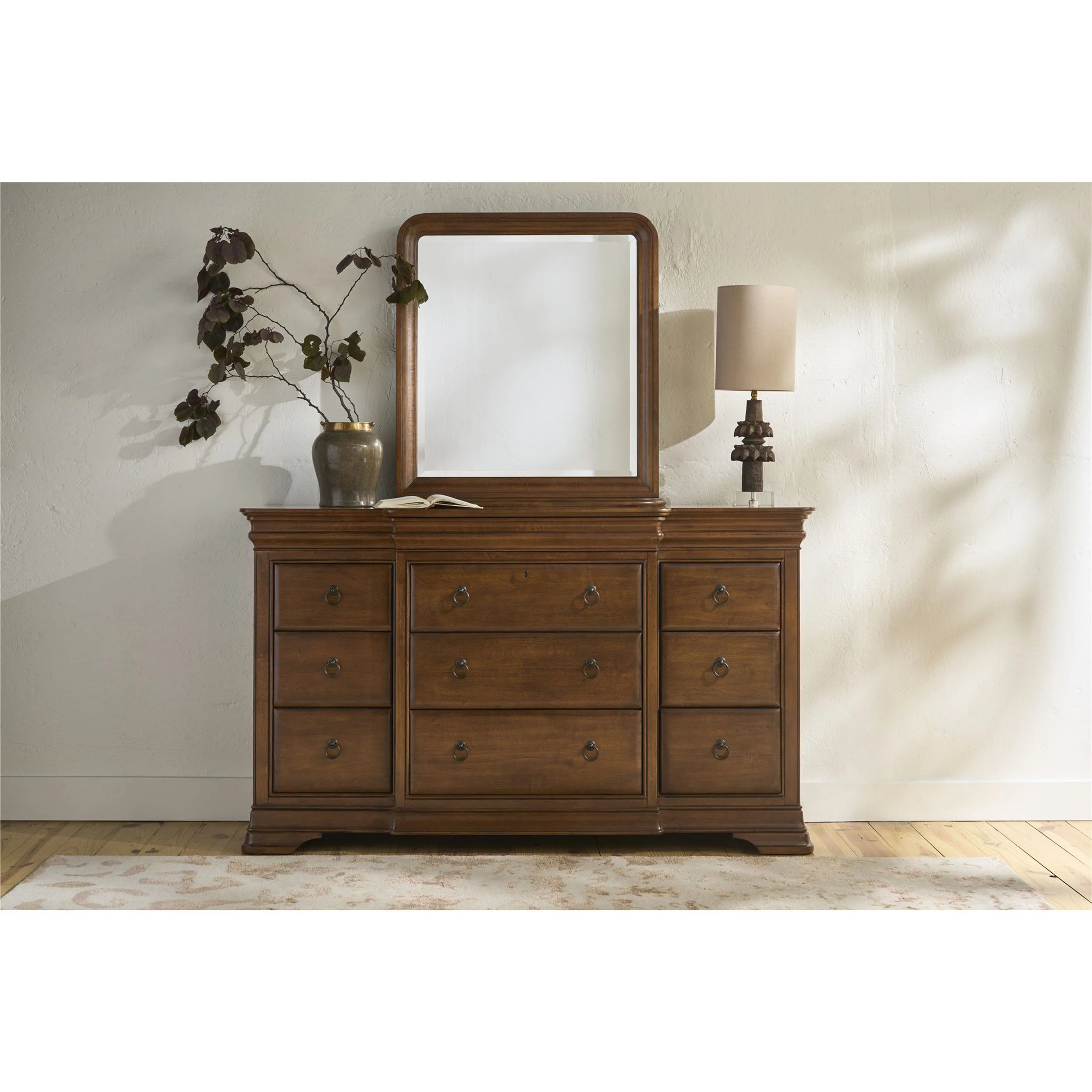 New Lou 12 Drawer Dresser, Cognac - Image 6