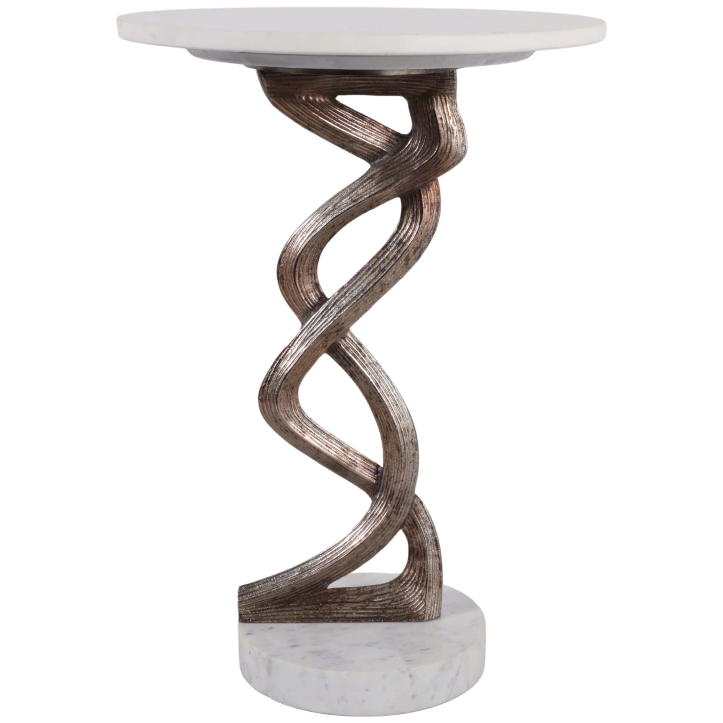 Nicolandria Accent Table, White - Image 2