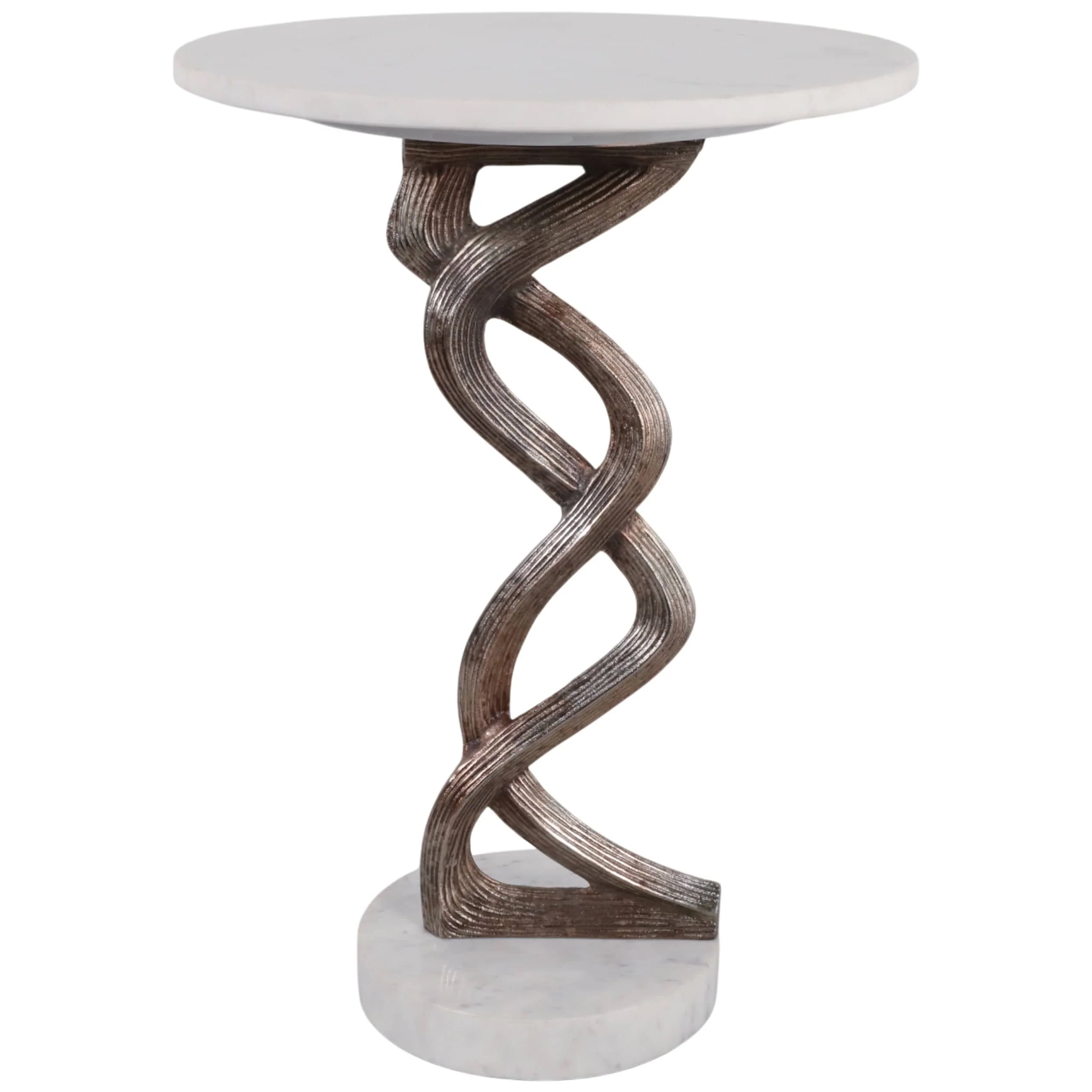 Nicolandria Accent Table, White - Image 4