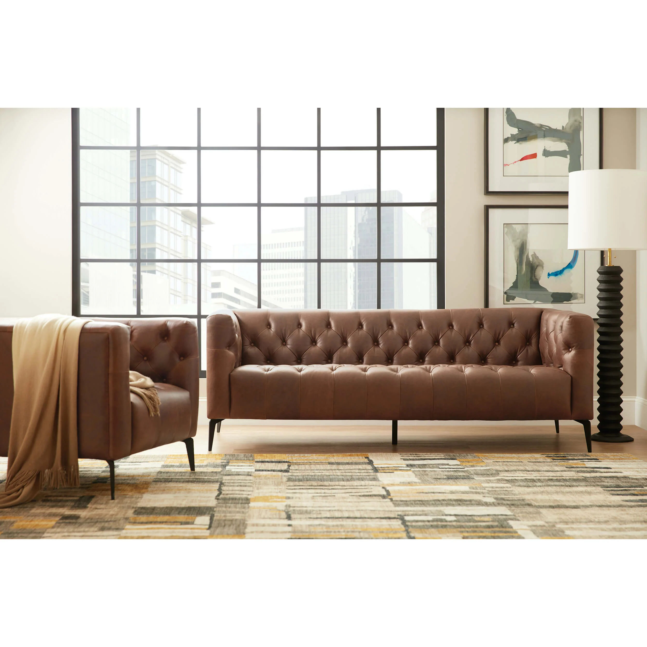 Nicolla Leather Chair - Image 3