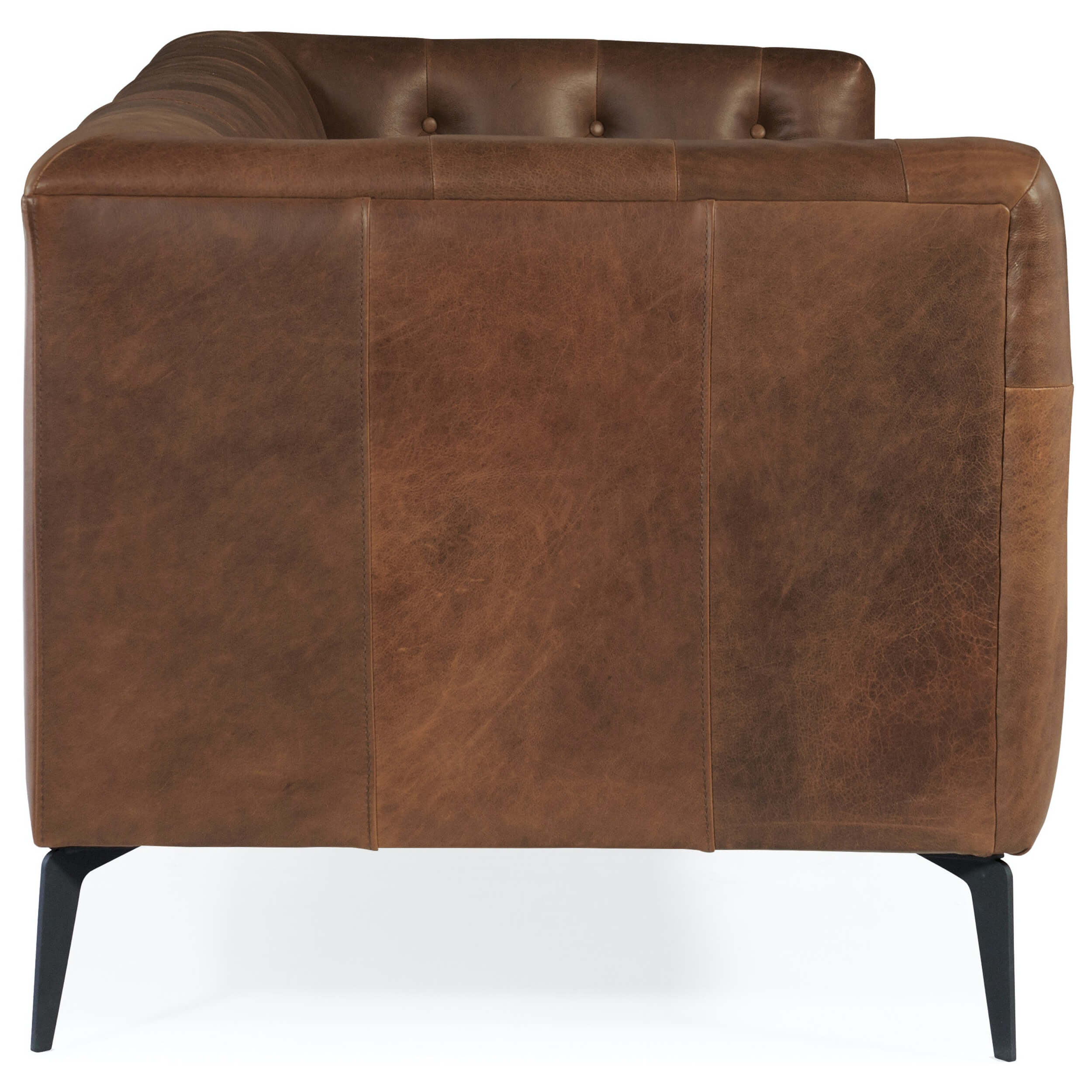 Nicolla Leather Sofa, Saddlebag Lodge - Image 2