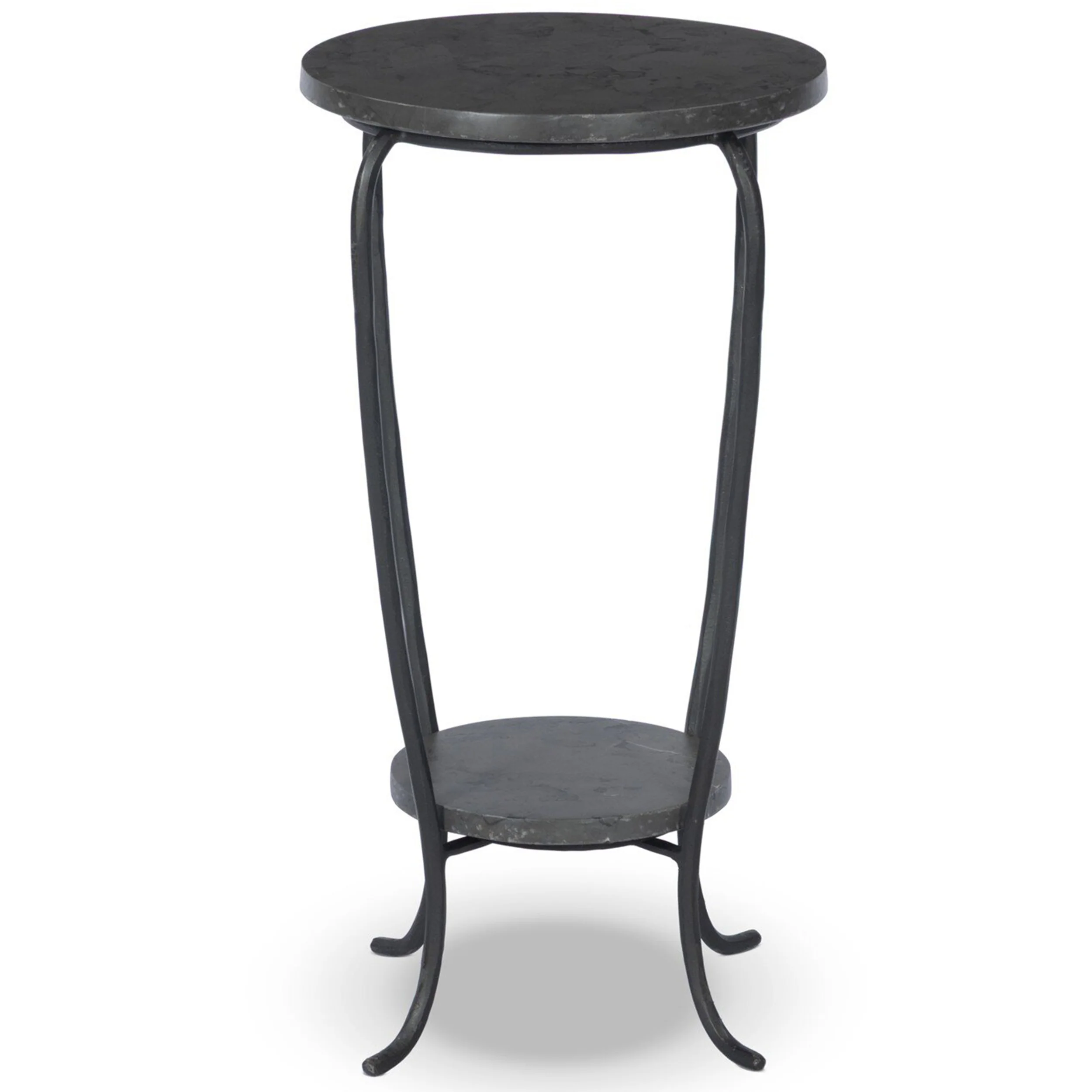 Nina End Table, Grey by Four Hands - Image 2