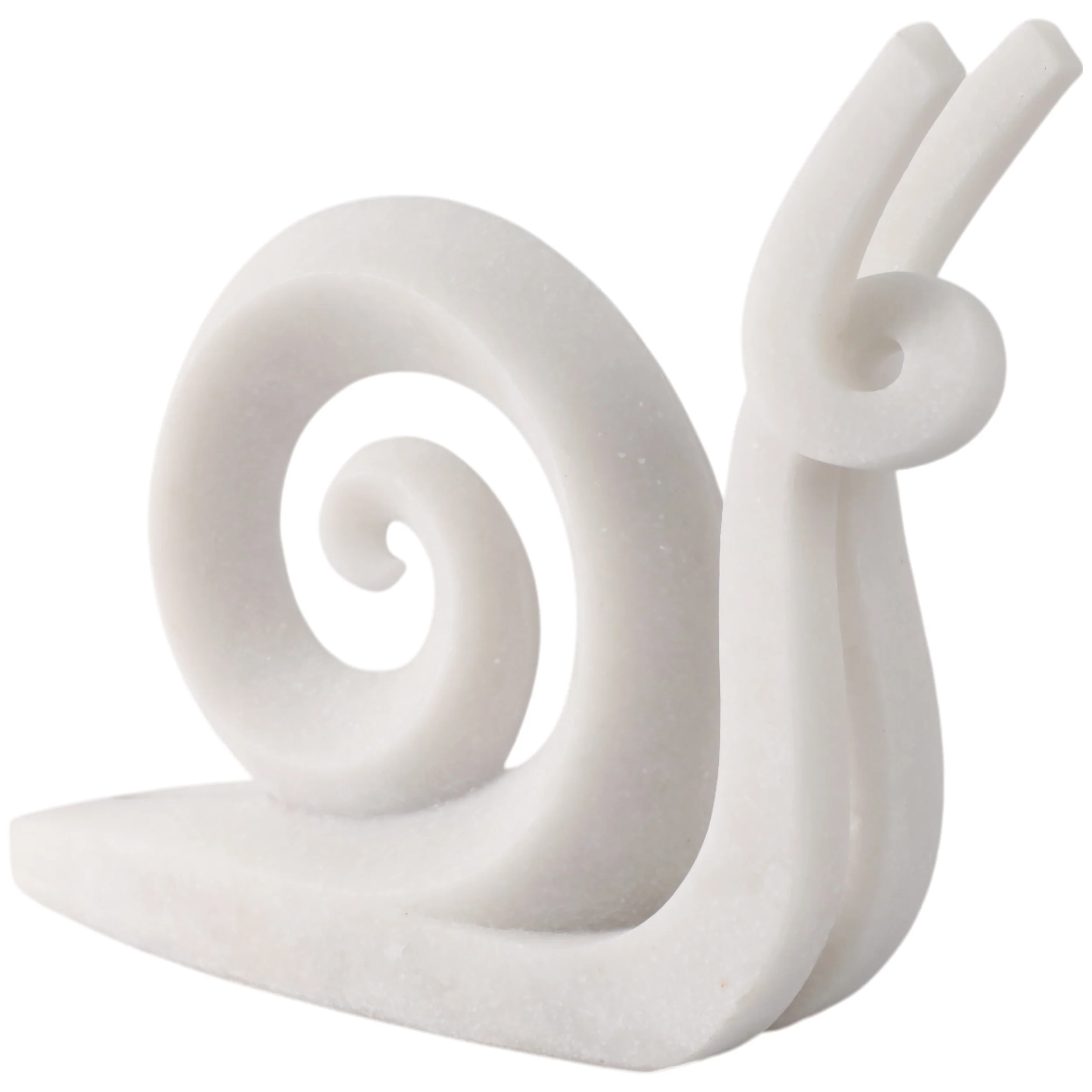 Ninove Snail Statuary, White
