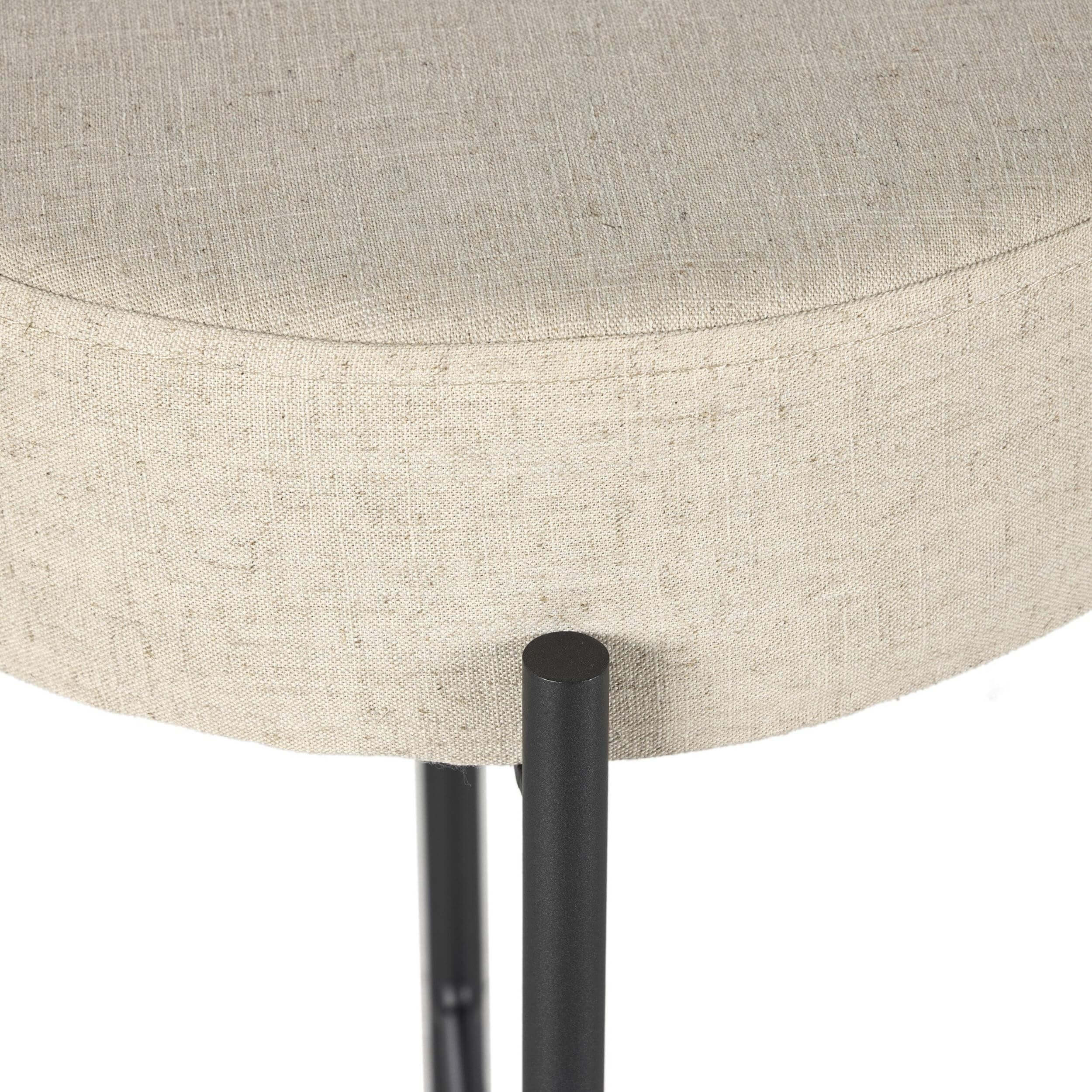 Nocona Bar & Counter Stool, Savile Flax by Four Hands - Image 3
