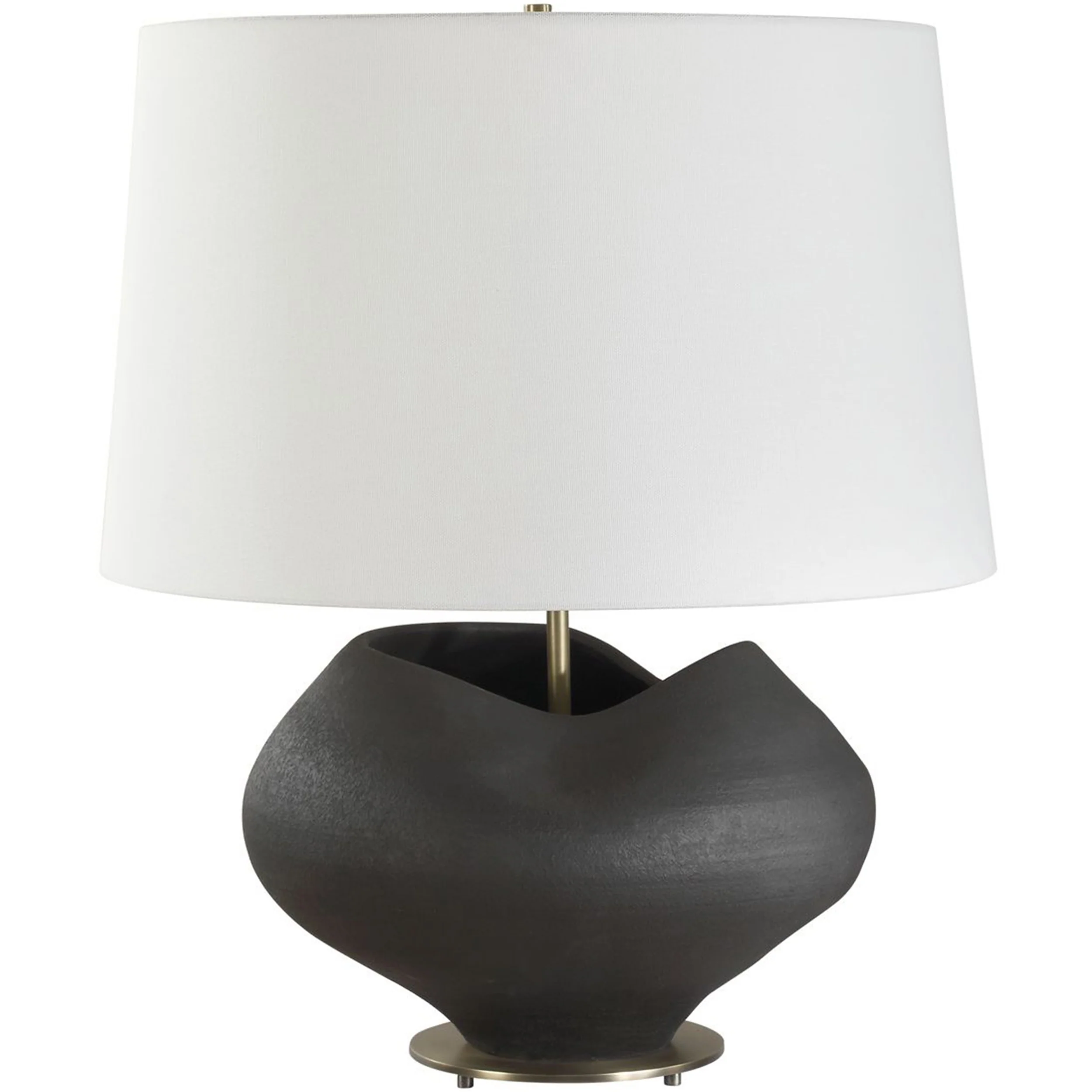Nocturne Table Lamp, Aged Black