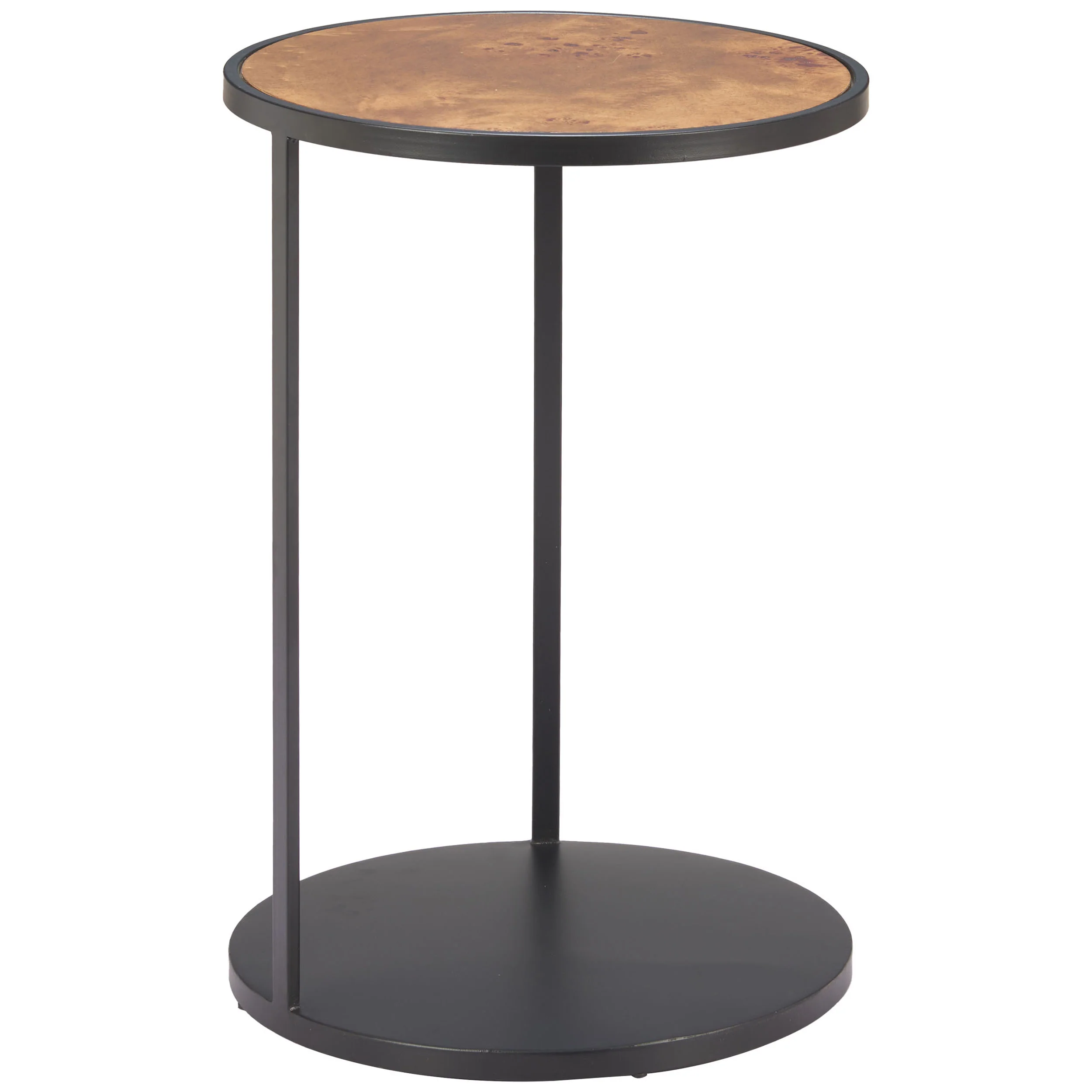 Nodo Side Table, Brown