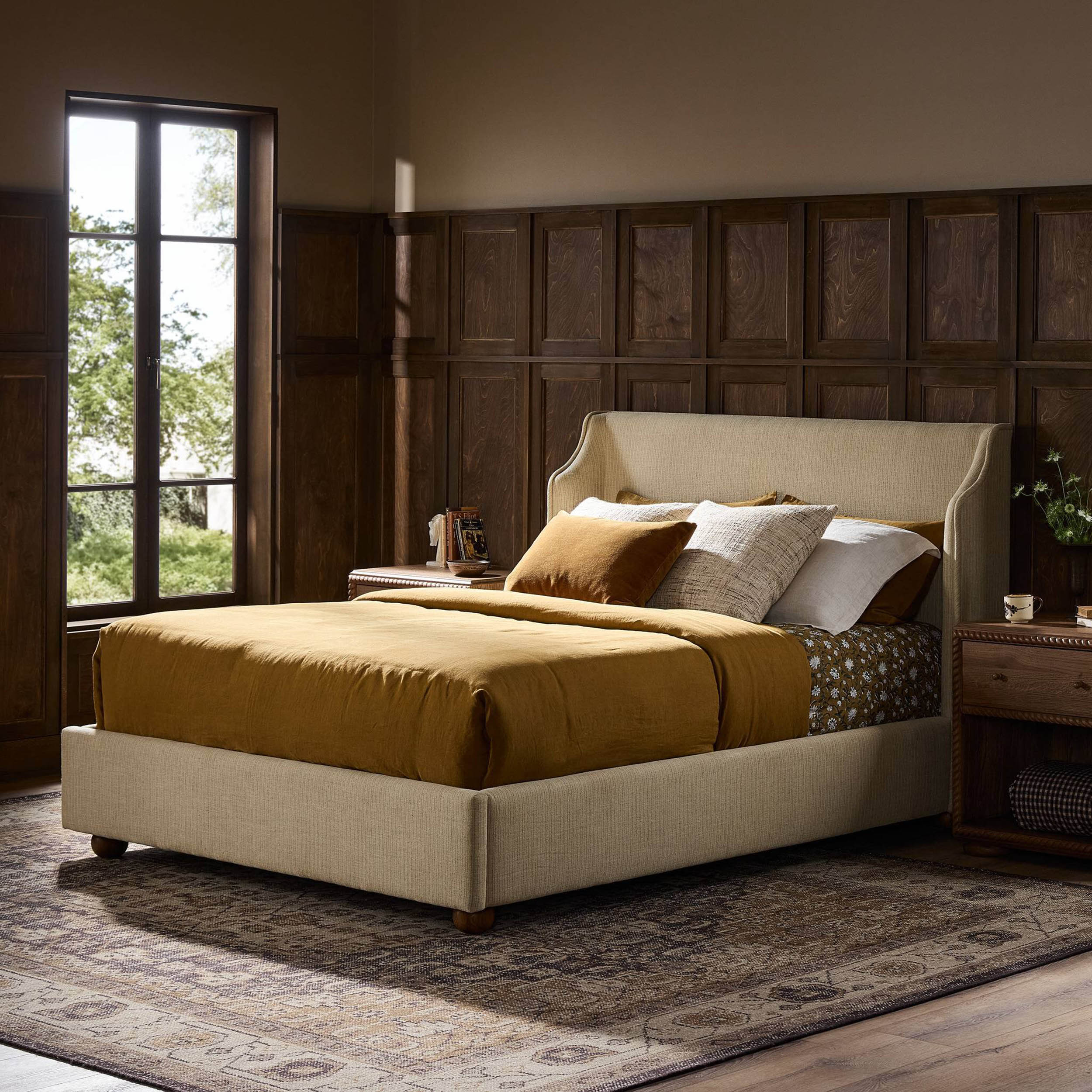 Noelia Bed, Laine Natural by Amber Lewis x Four Hands - Image 6