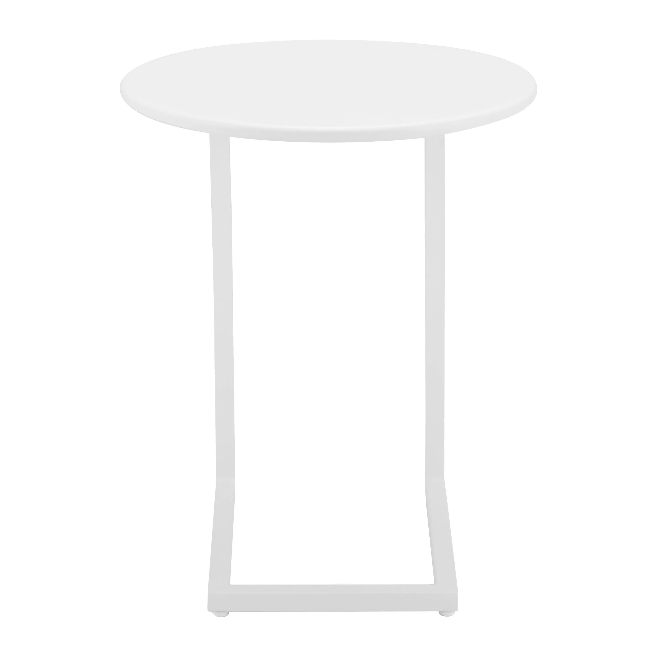 Noga End Table, White - Image 2