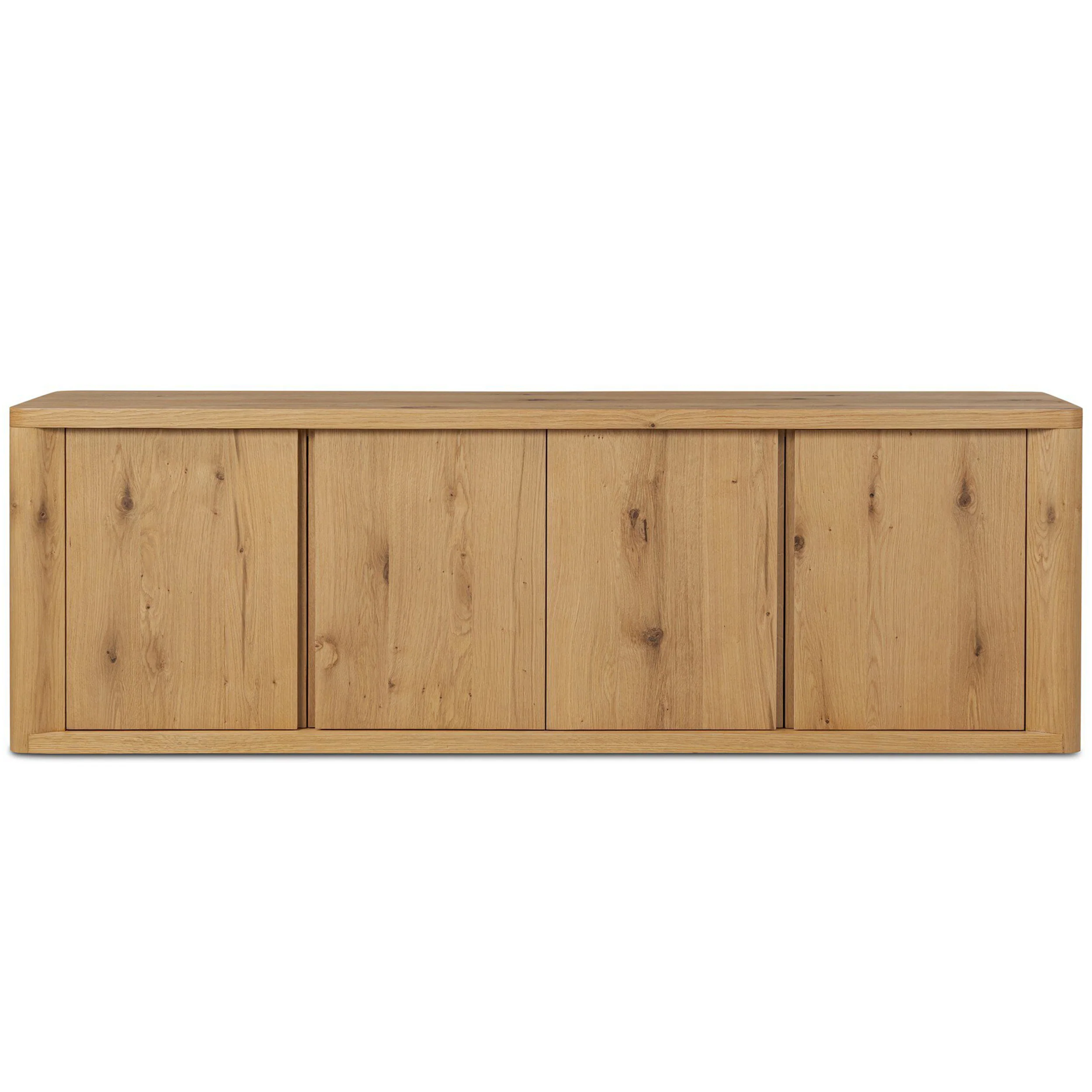 Novella Media Console, Natural by Four Hands - Image 2