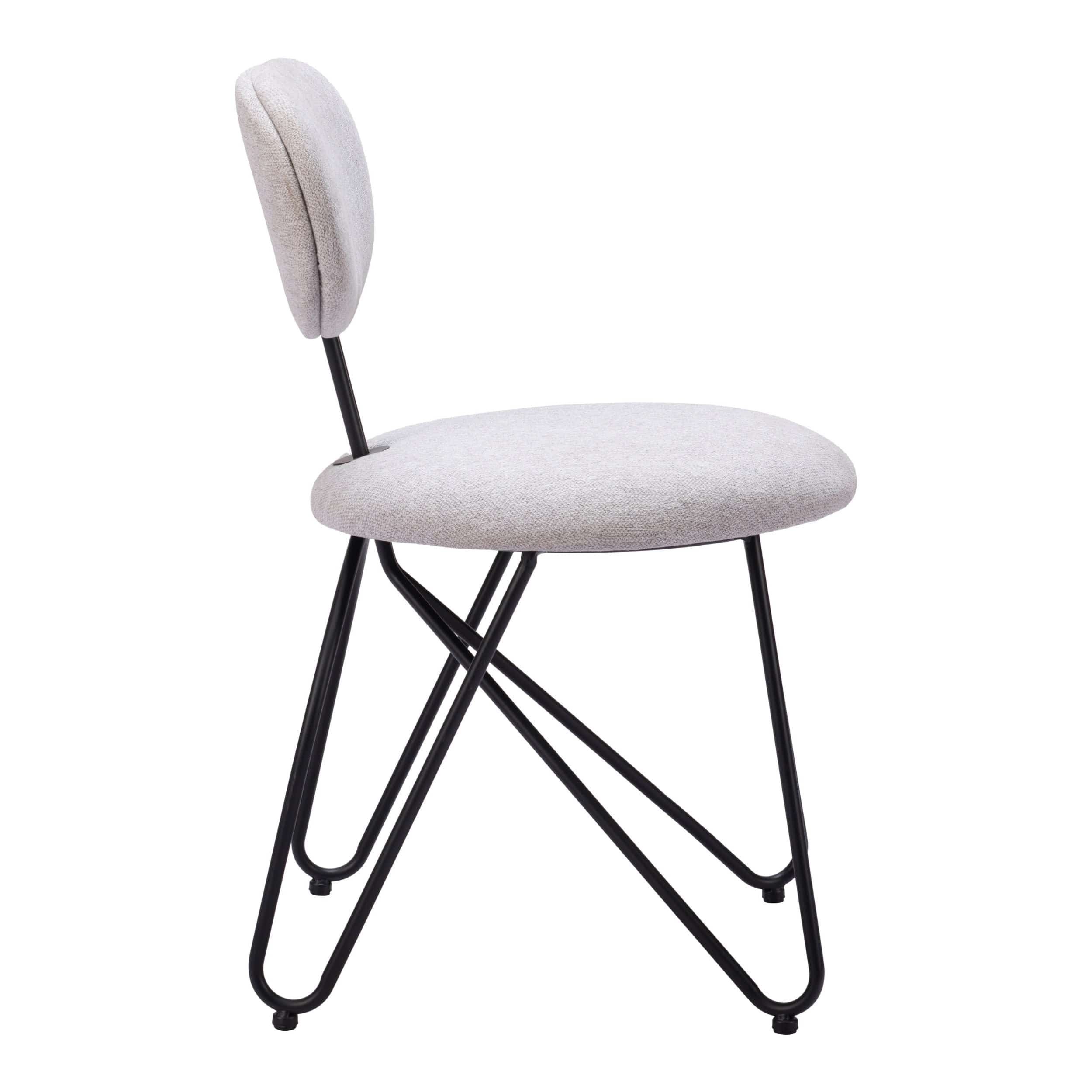 Novi Dining Chair, Dove Gray, Set of 2 - Image 4