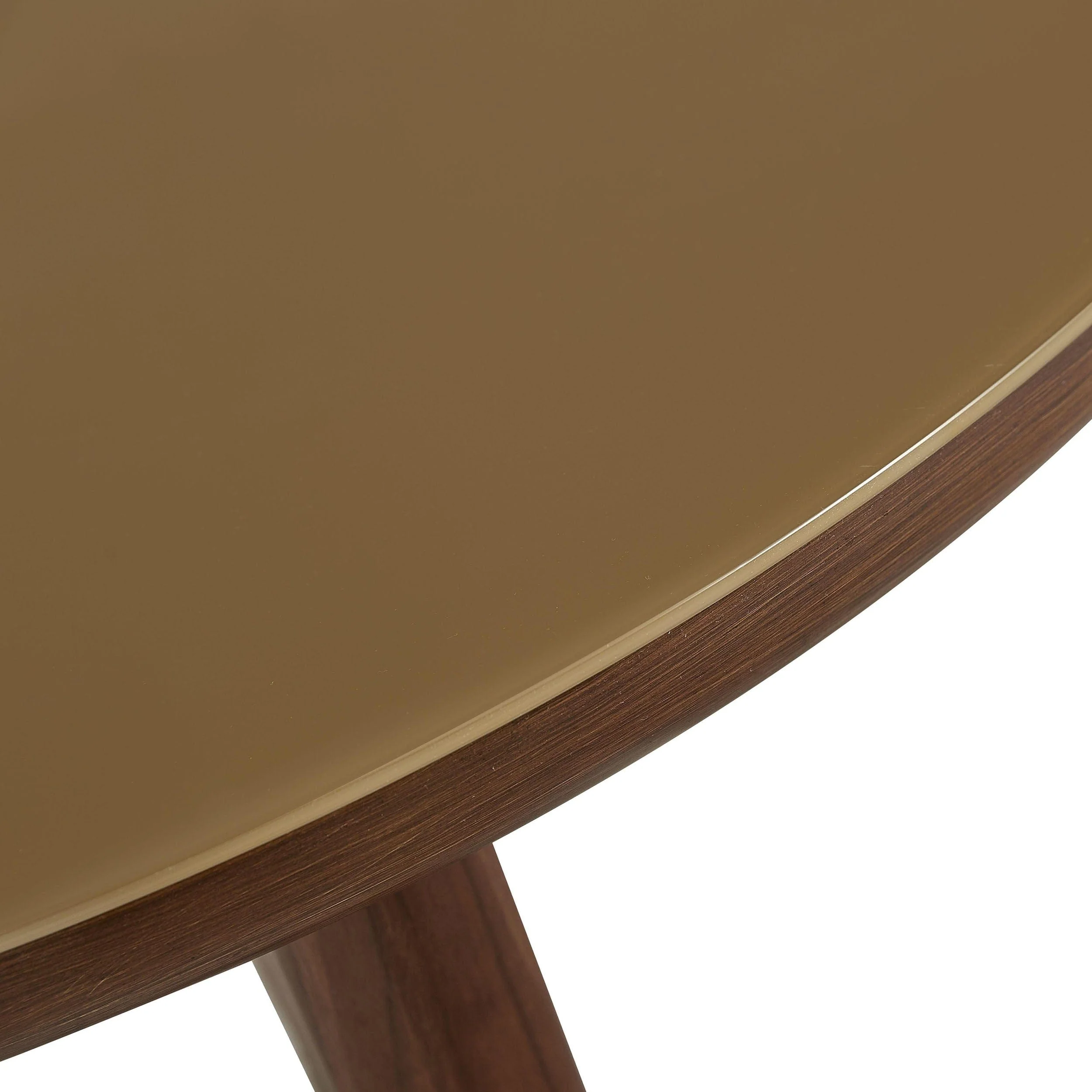 Oani Round Coffee Table, Walnut - Image 3