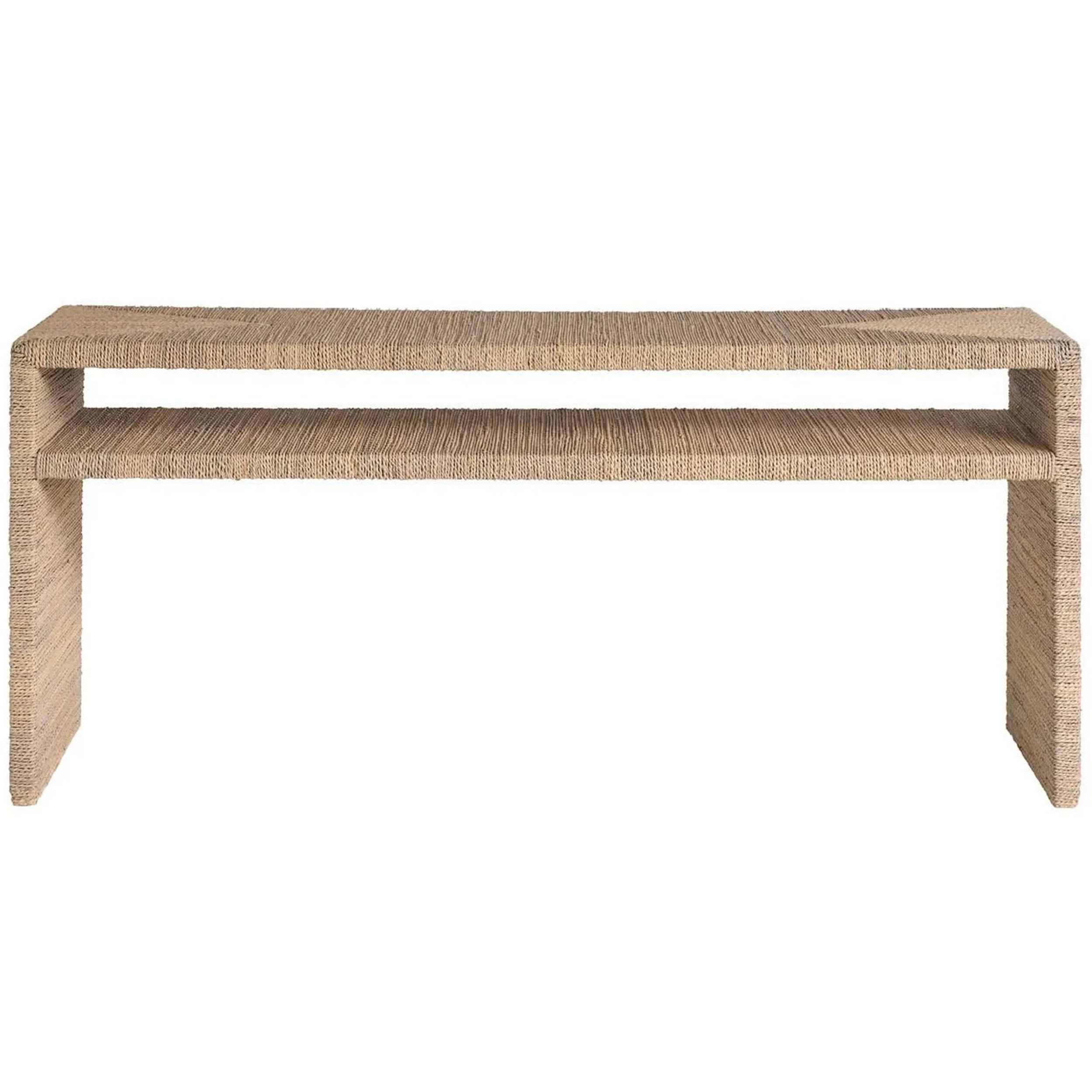 Oasis Console Table, Abaca - Image 2