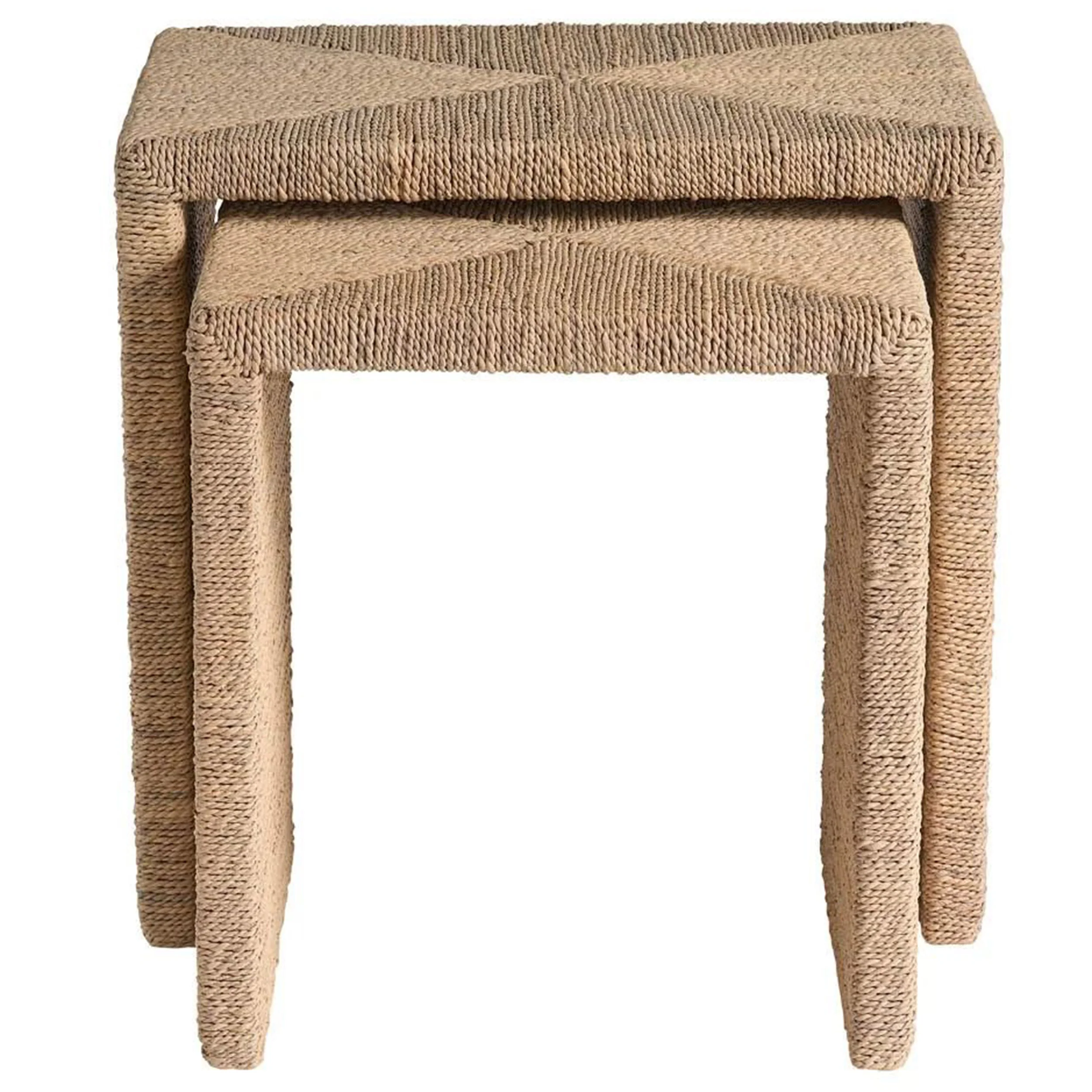 Oasis Nesting Table, Abaca - Image 2
