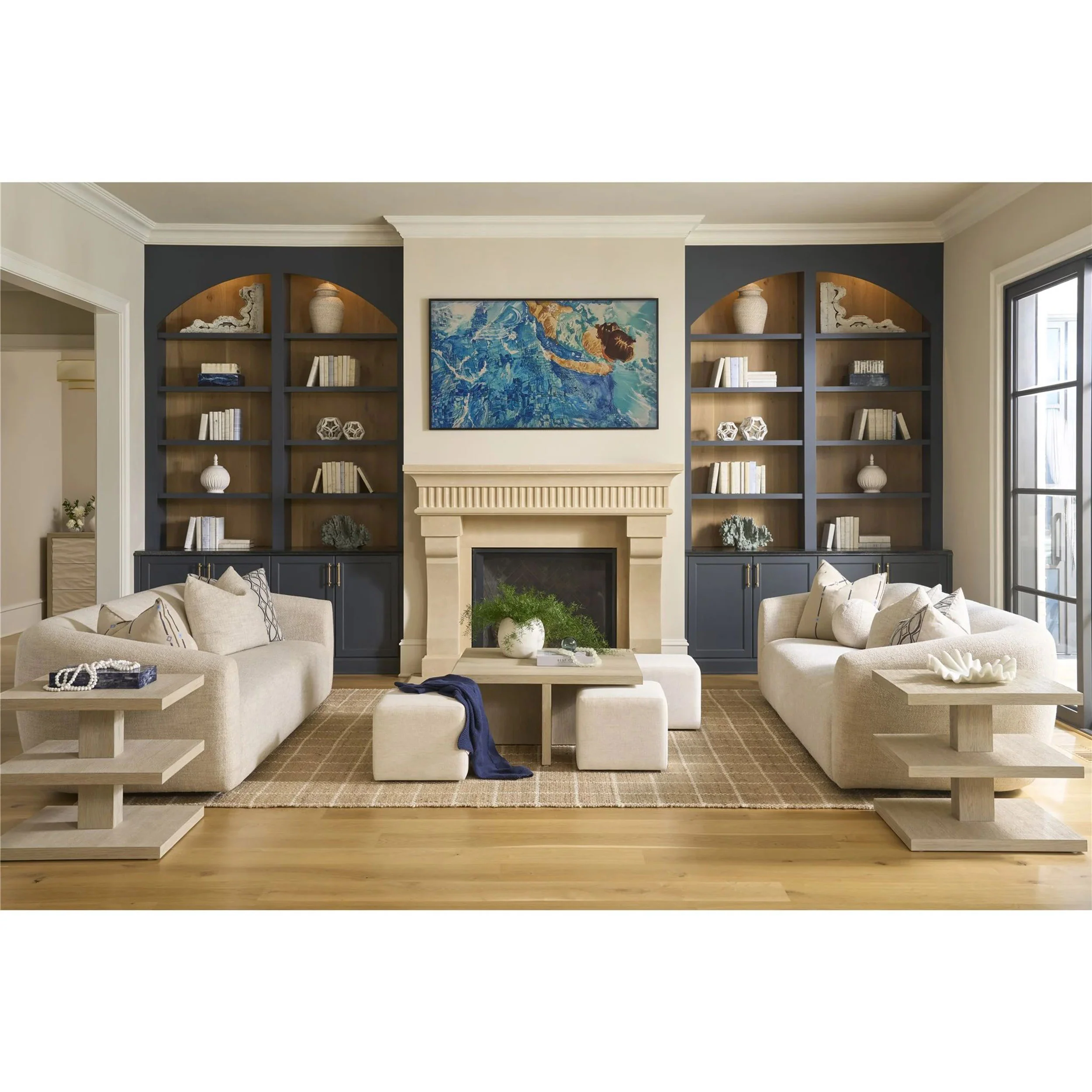 Oasis Rectangular End Table, Dockside - Image 4