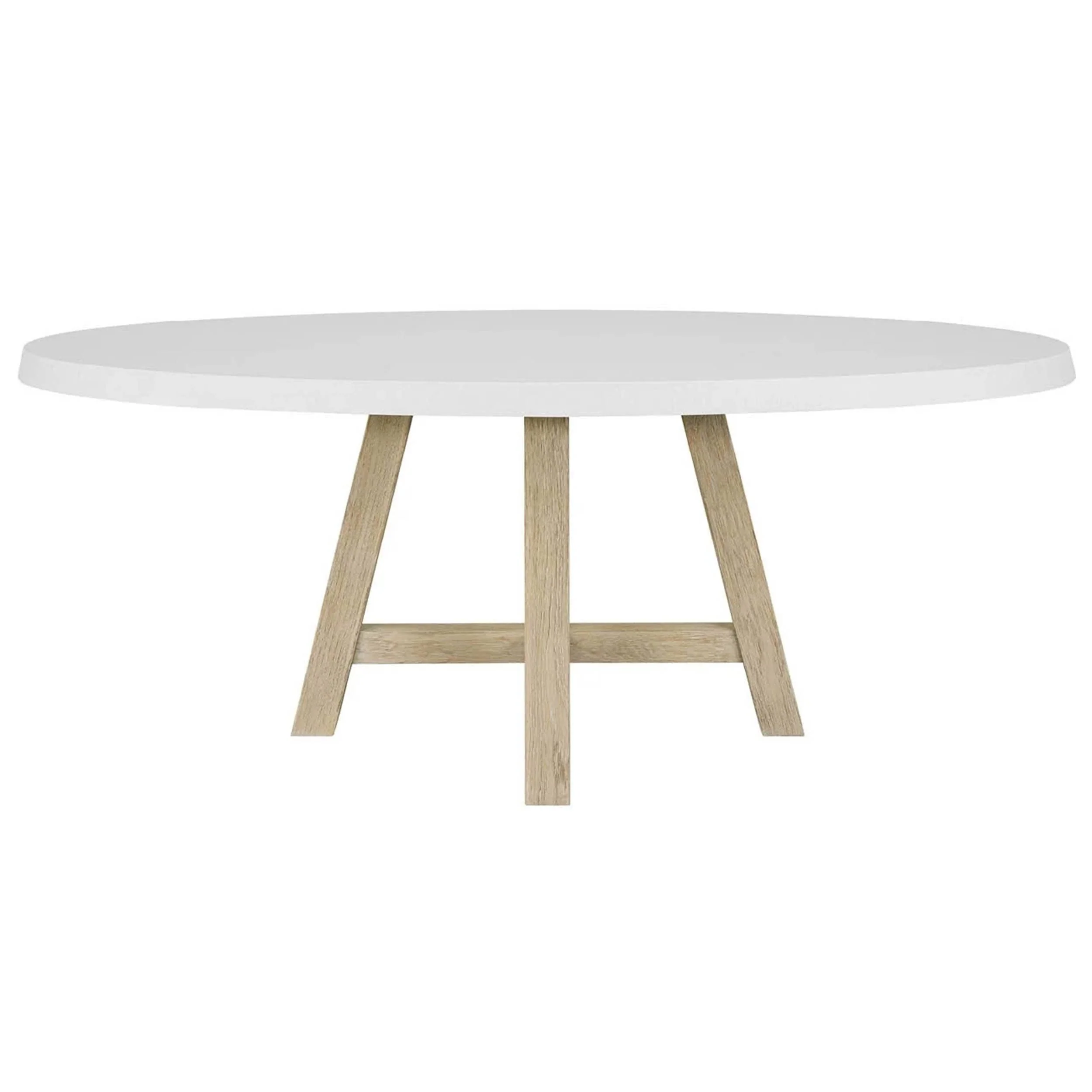 Oasis Round Dining Table, White - Image 2