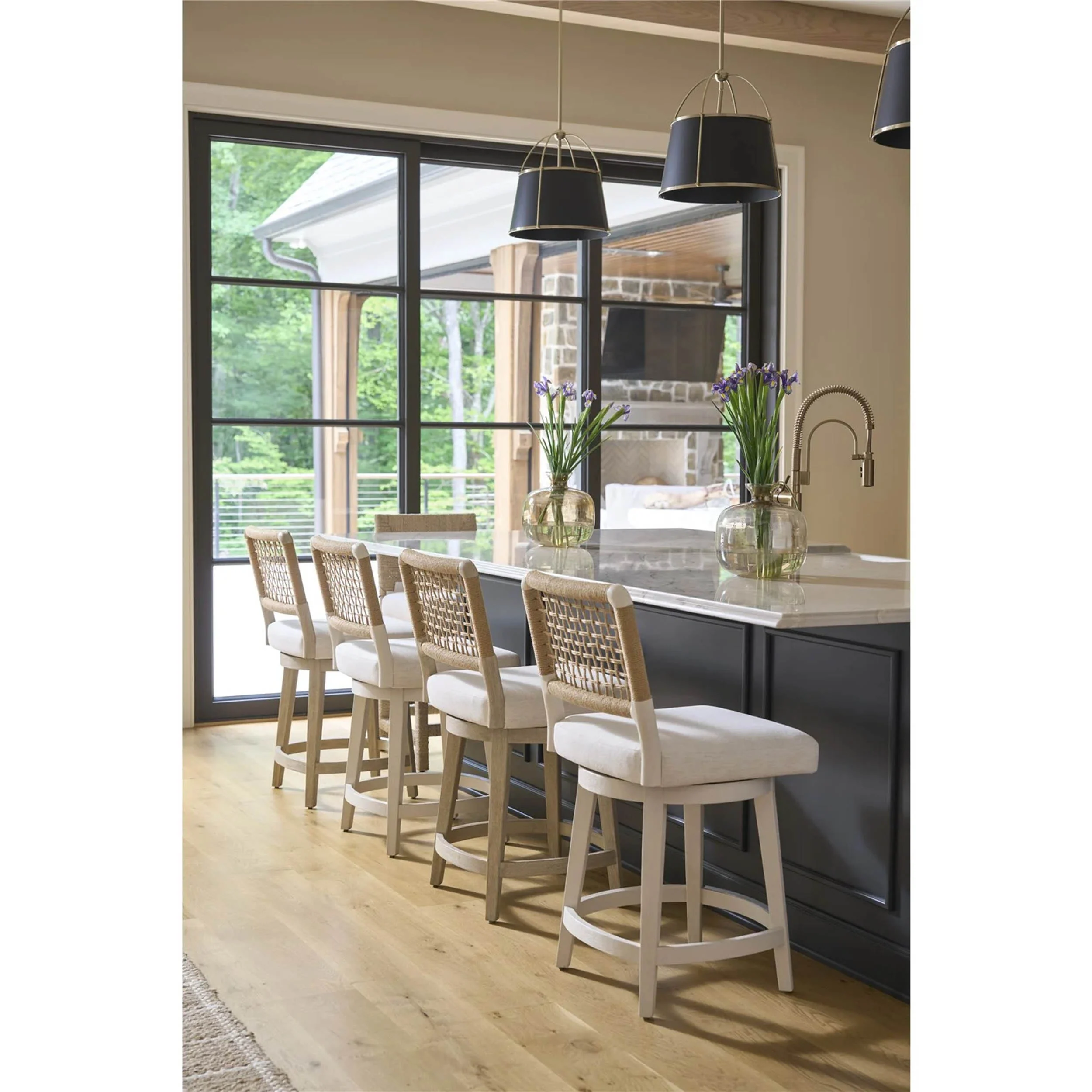 Oasis Swivel Counter Stool, Dockside - Image 5
