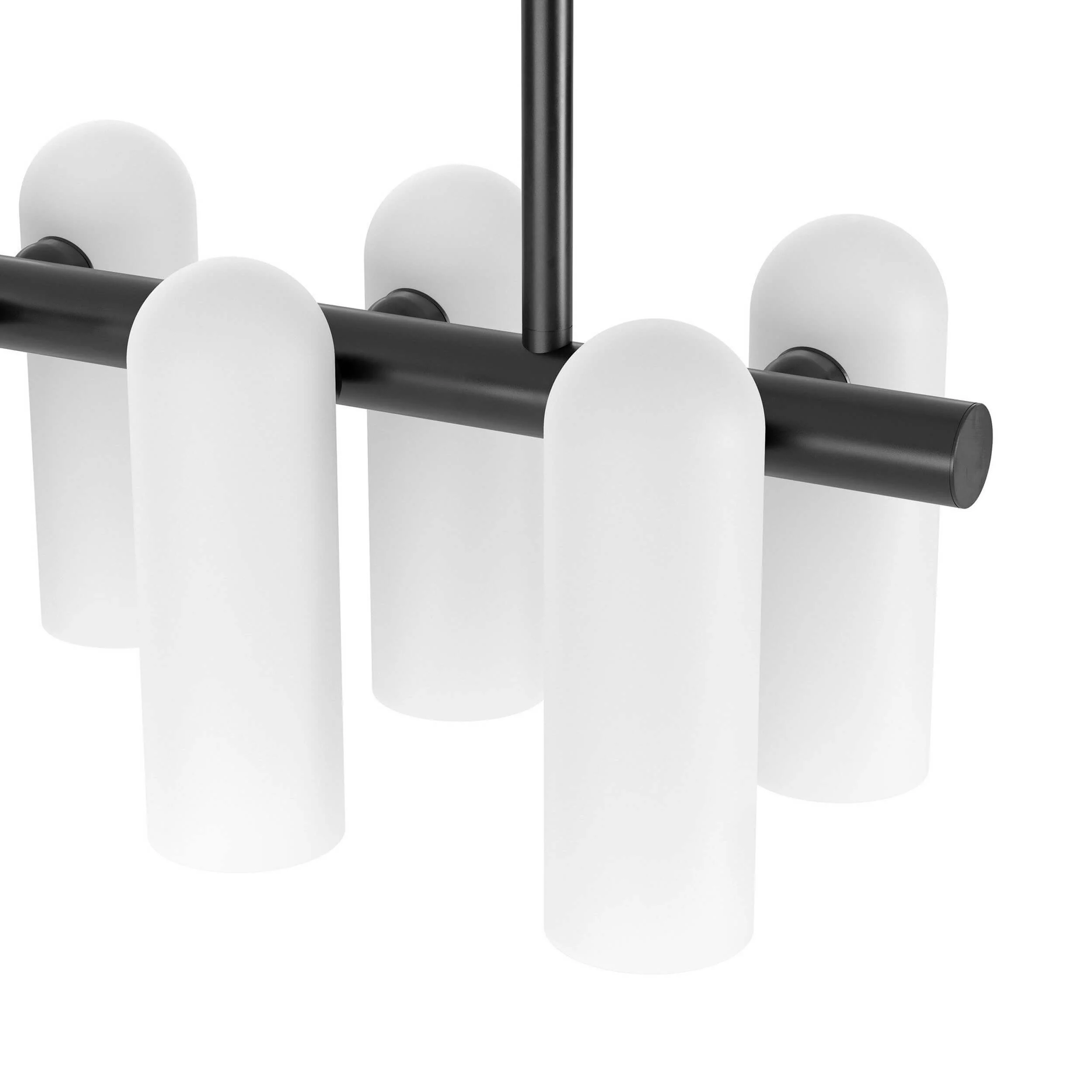 Odyssey Linear MD Chandelier, Black Gunmetal by Four Hands - Image 3