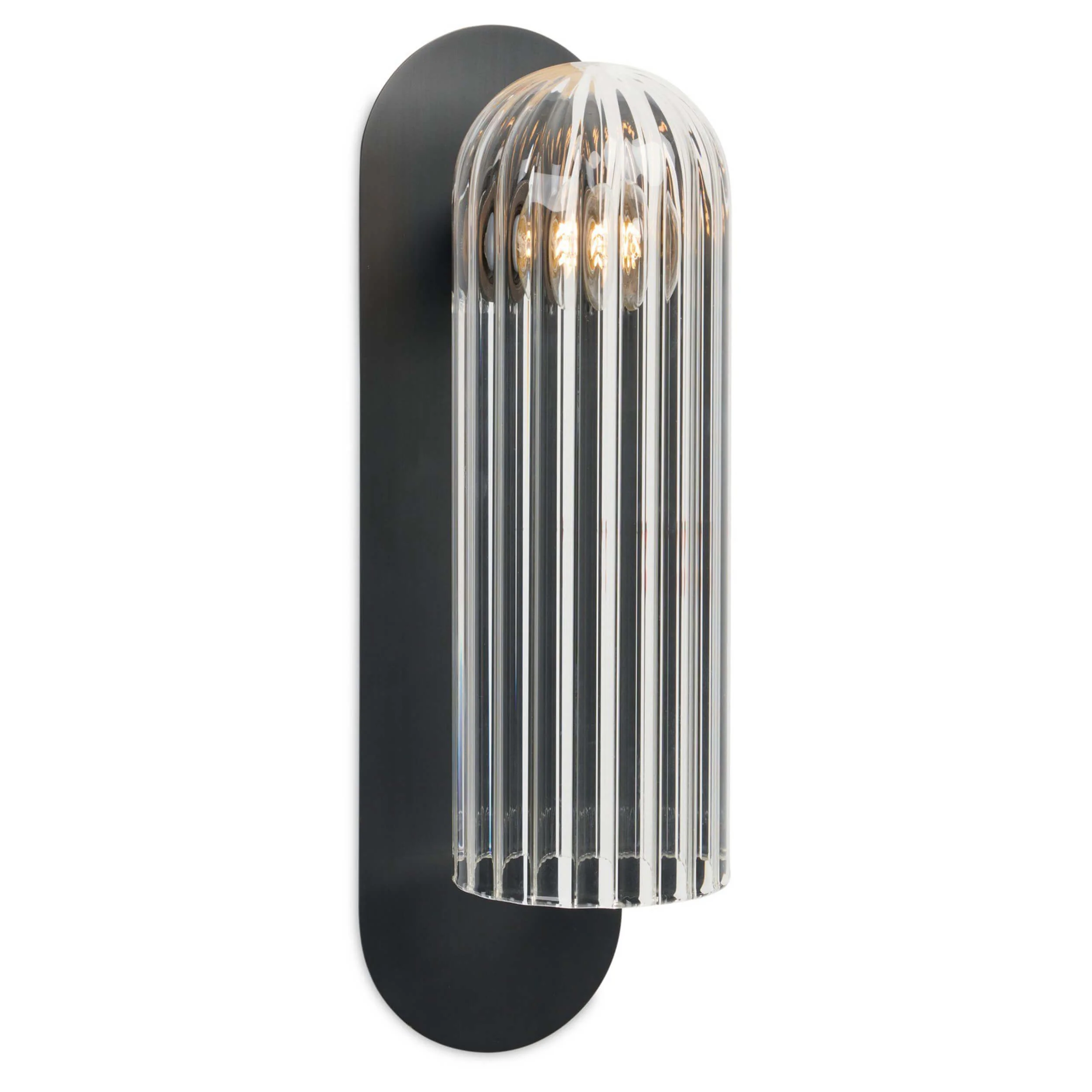 Odyssey Sconce, Clear/Black Gunmetal by Four Hands - Image 6