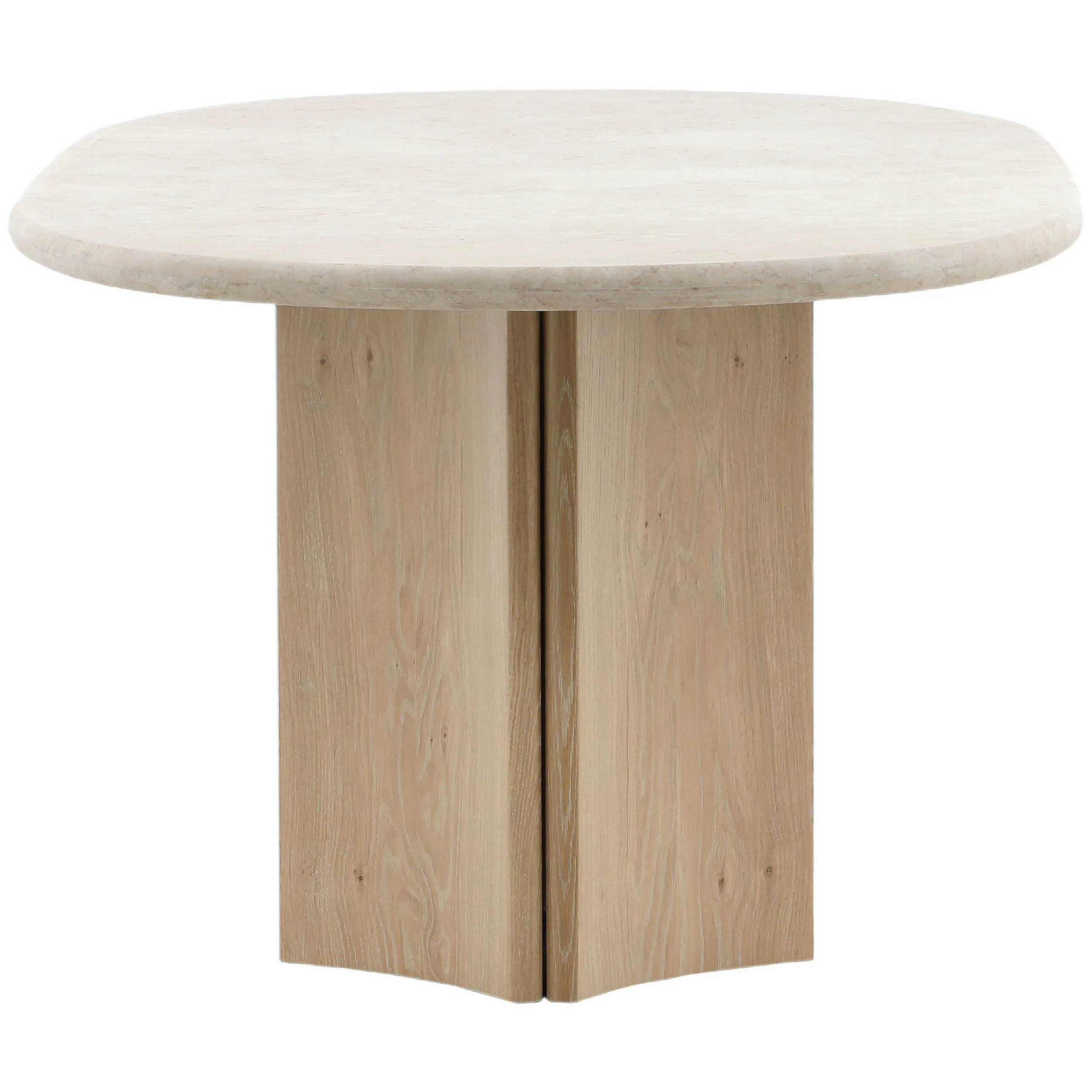 Oja Oval Dining Table, Natural - Image 3