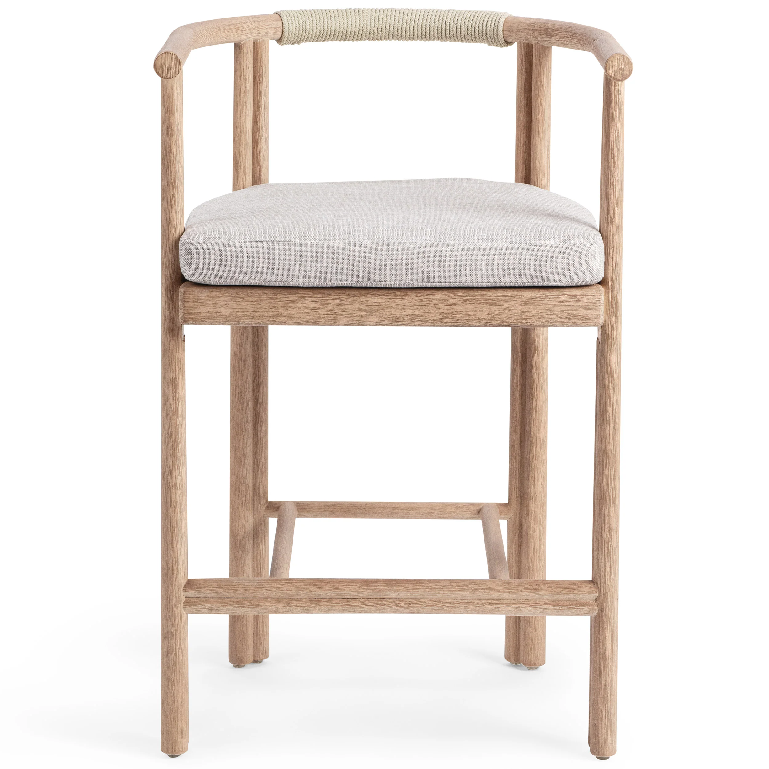 Oliver Outdoor Bar & Counter Stool, Butterscotch - Image 2