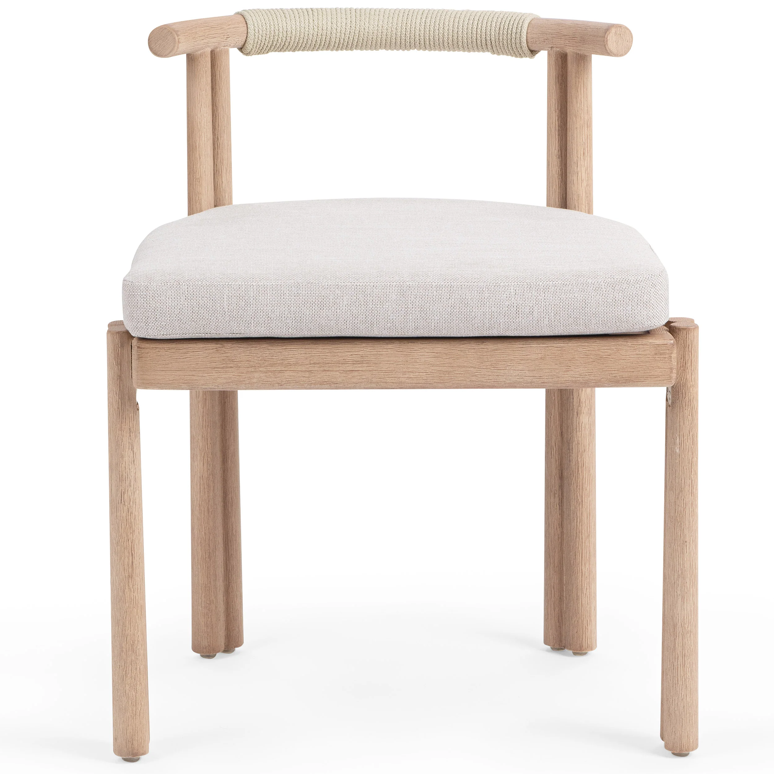 Oliver Outdoor Dining Chair, Butterscotch, Set of 2 - Image 2