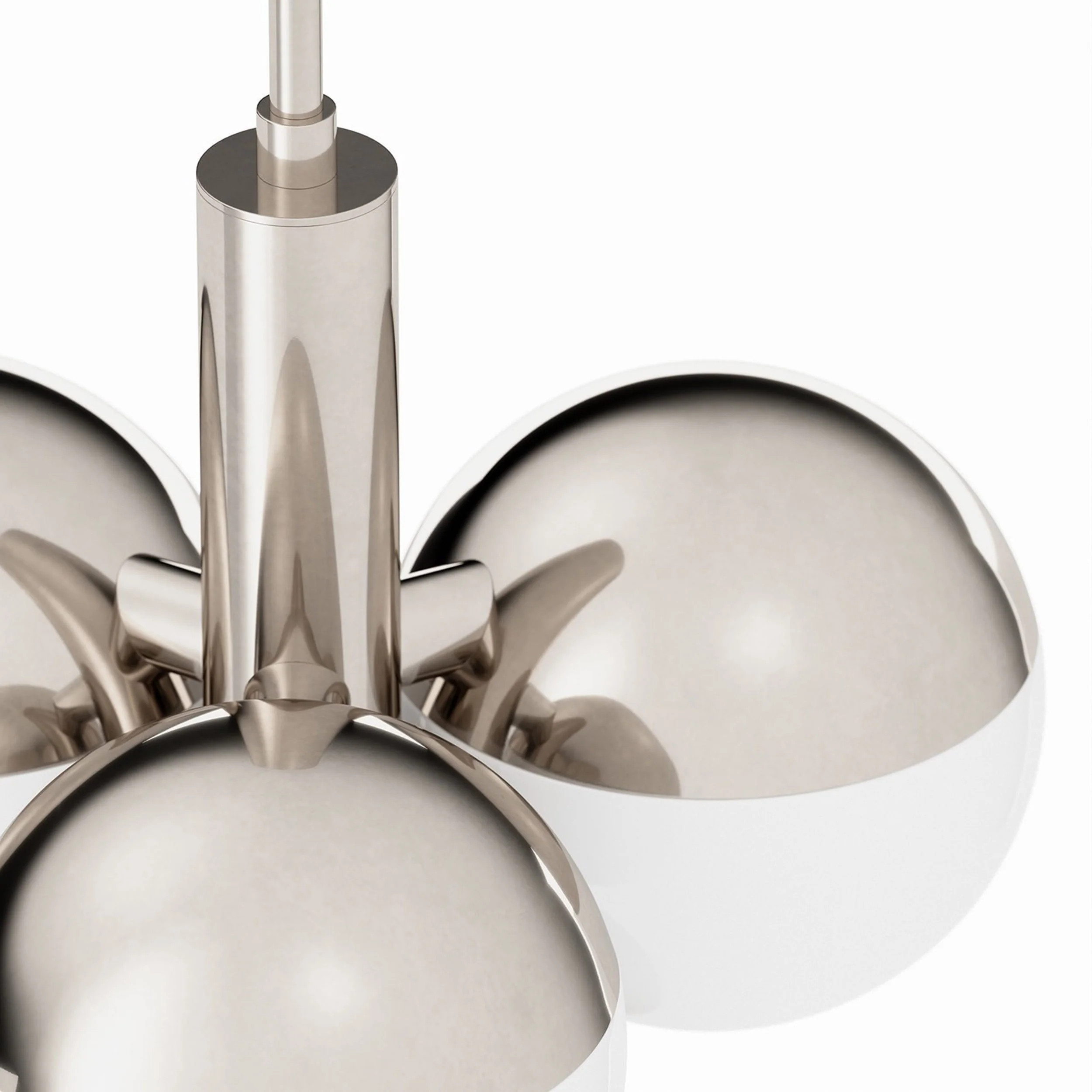 Oliver Pendant, Polished Nickel - Image 3