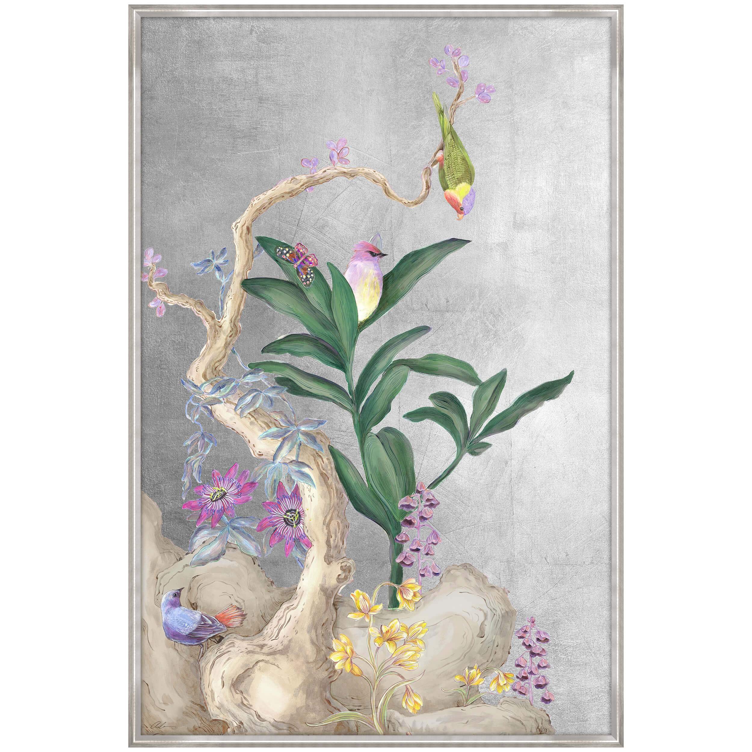 Olivia's Garden I Framed