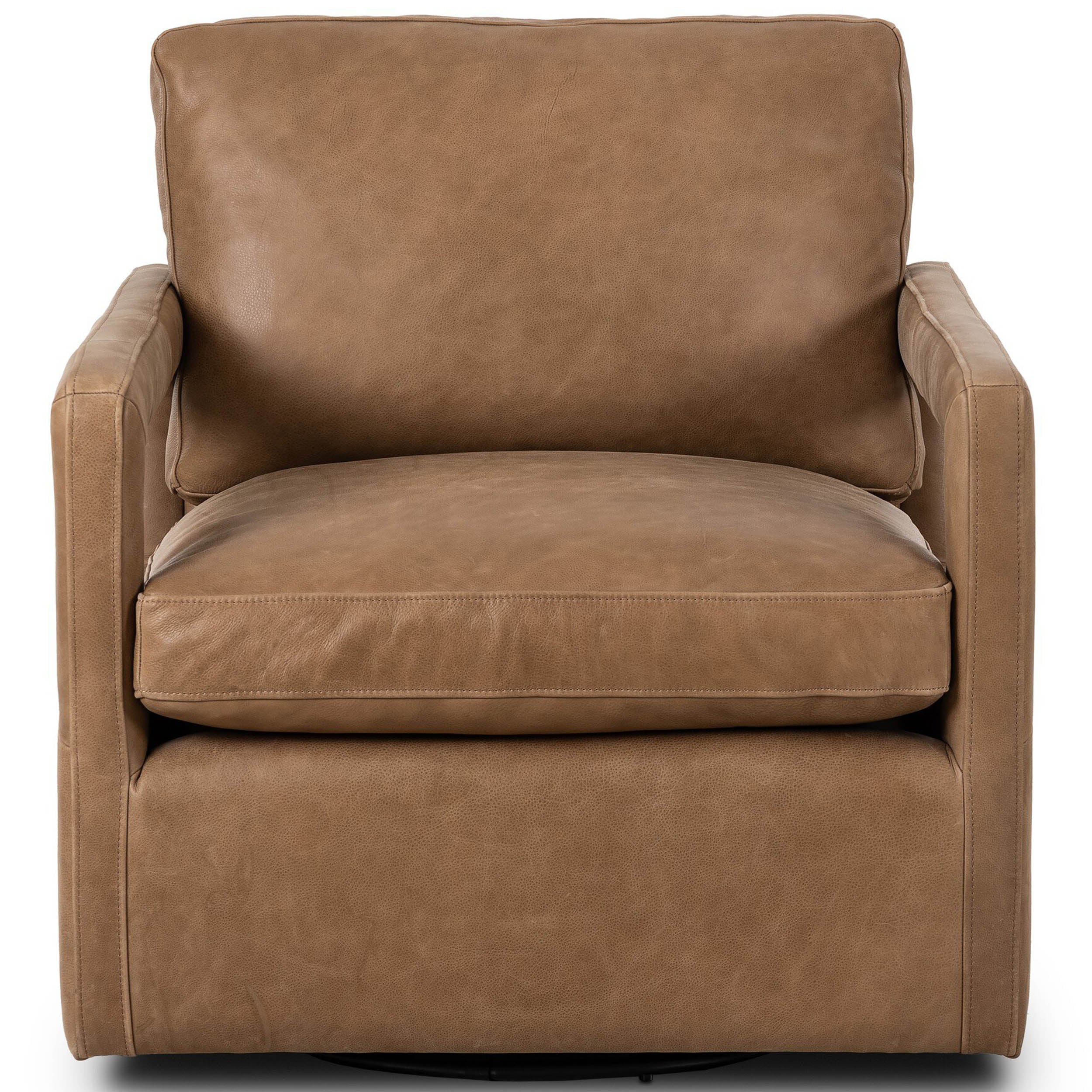 Olson Swivel Chair, Palermo Drift by Four Hands - Image 2