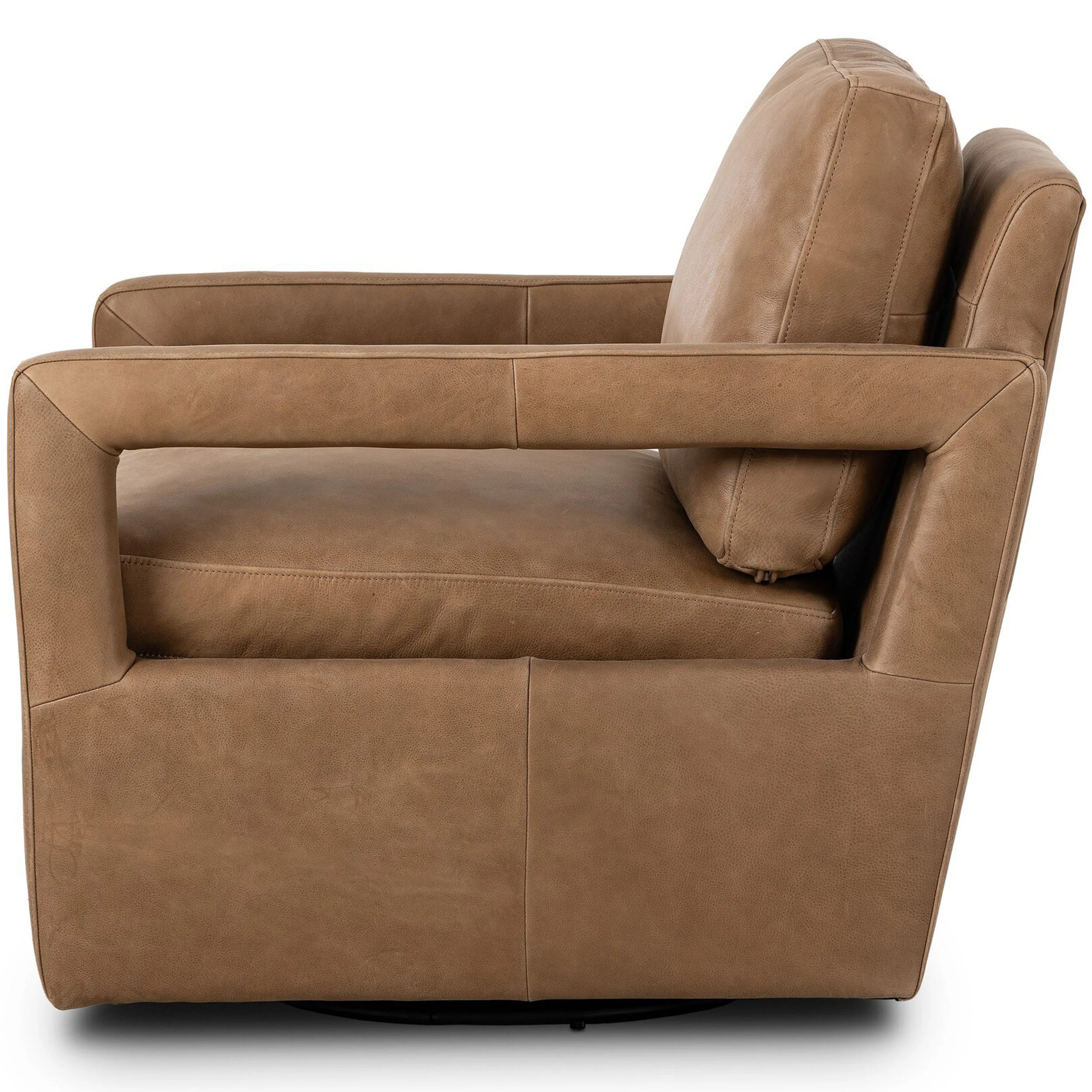 Olson Swivel Chair, Palermo Drift by Four Hands - Image 3