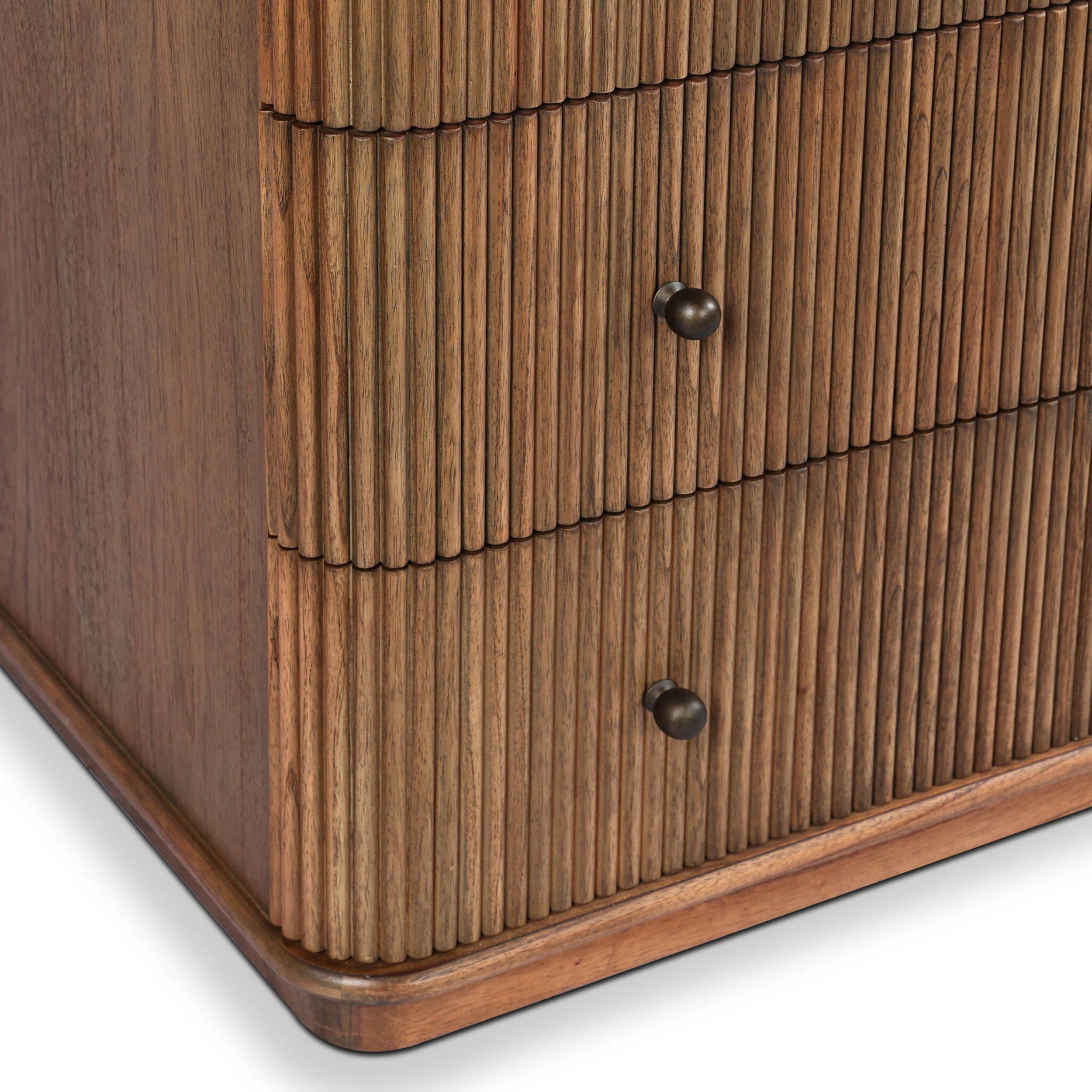 Ona Tall Dresser, Amber by Four Hands - Image 6