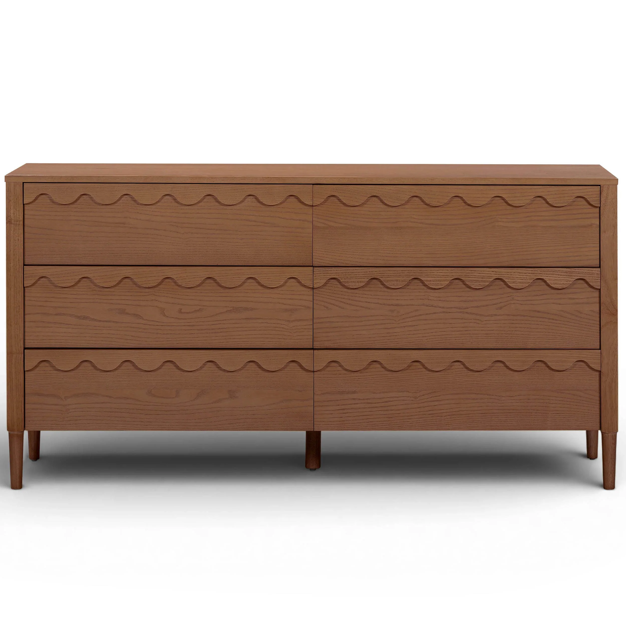 Oodle 6 Drawer Dresser, Walnut - Image 2